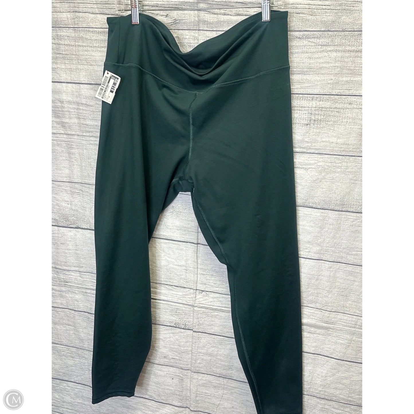 Athletic Leggings By Balance Collection In Green, Size: 1x