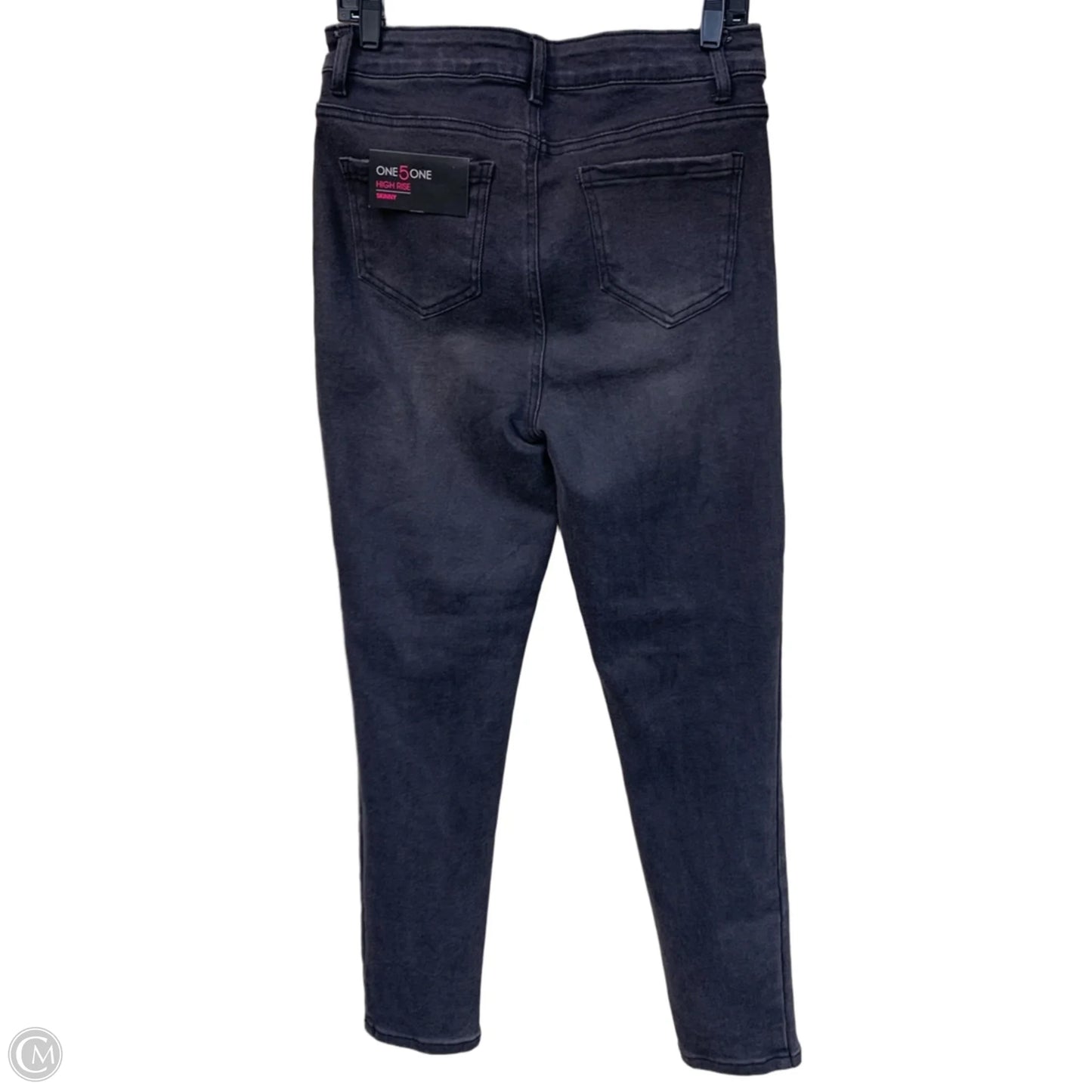 Jeans Skinny By One 5 One In Black, Size: 8