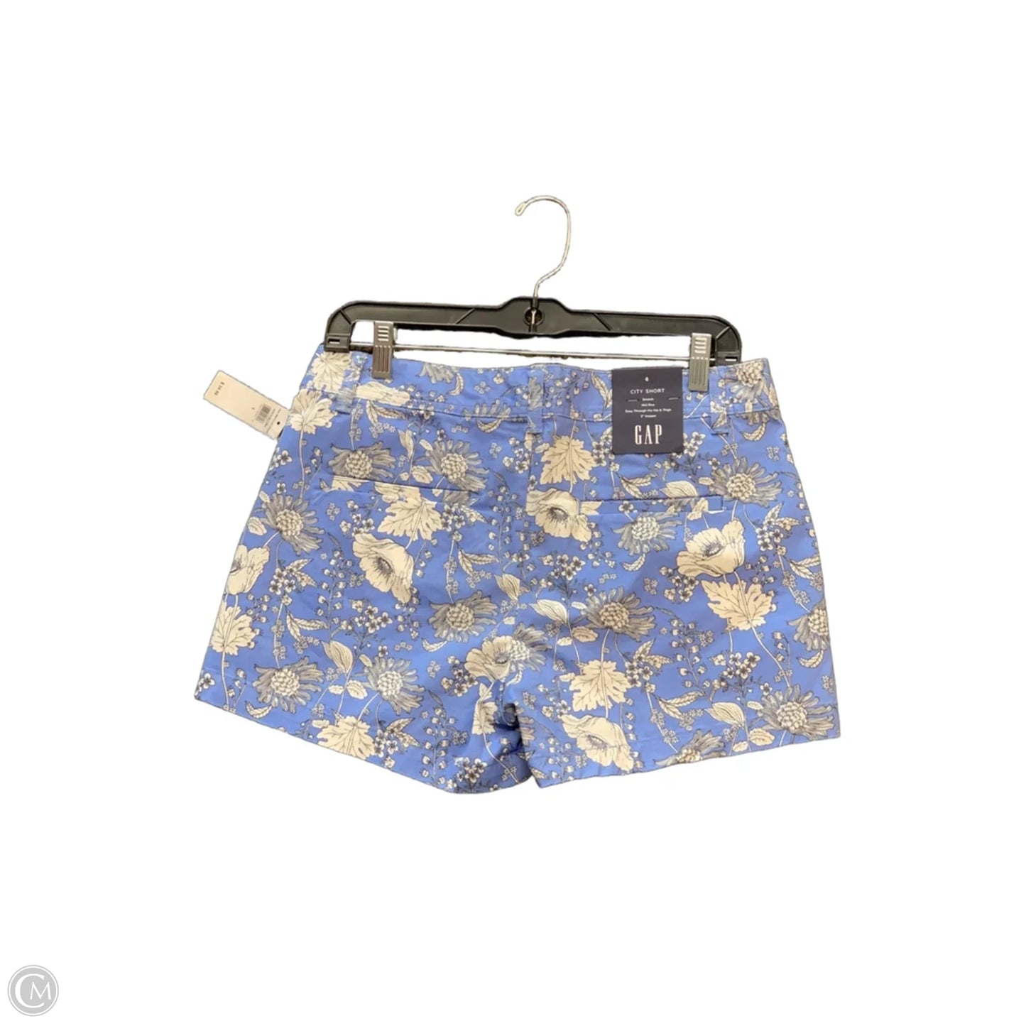 Shorts By Gap In Blue & White, Size: 6