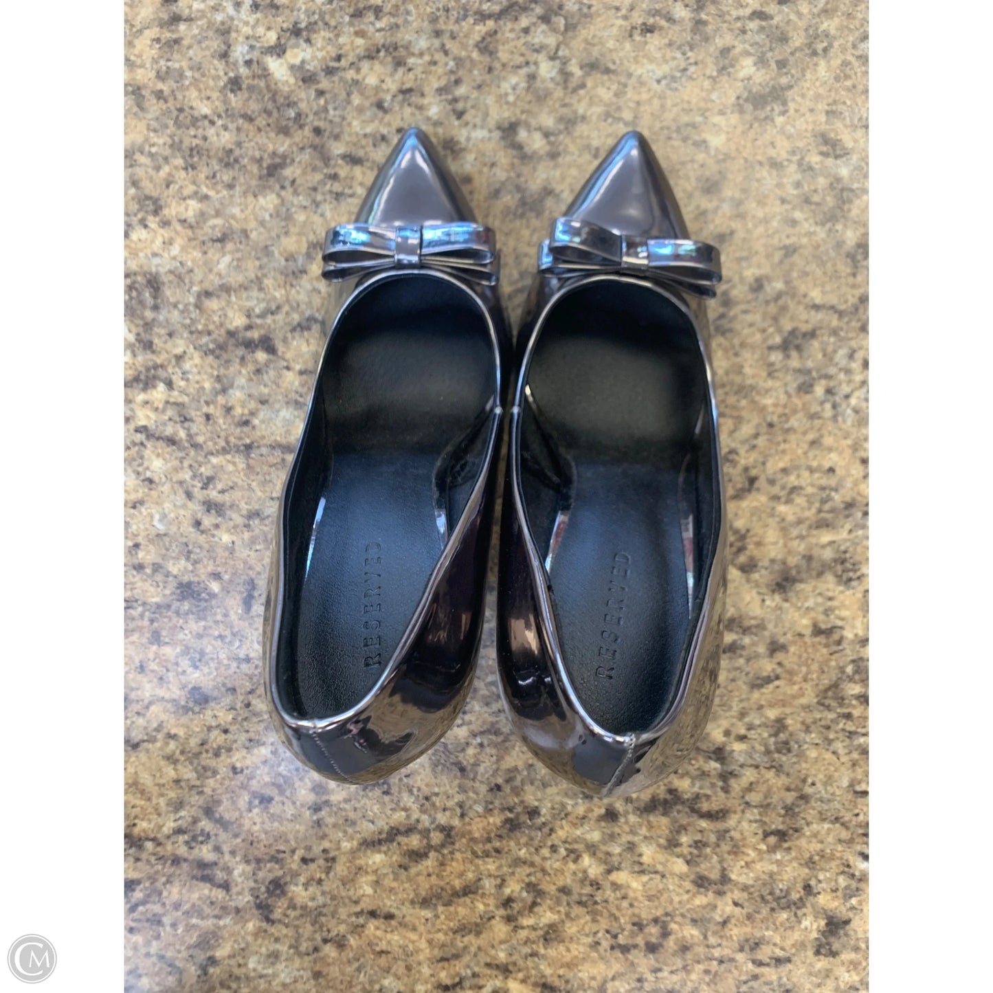 Shoes Heels Stiletto By Clothes Mentor In Silver, Size: 6.5