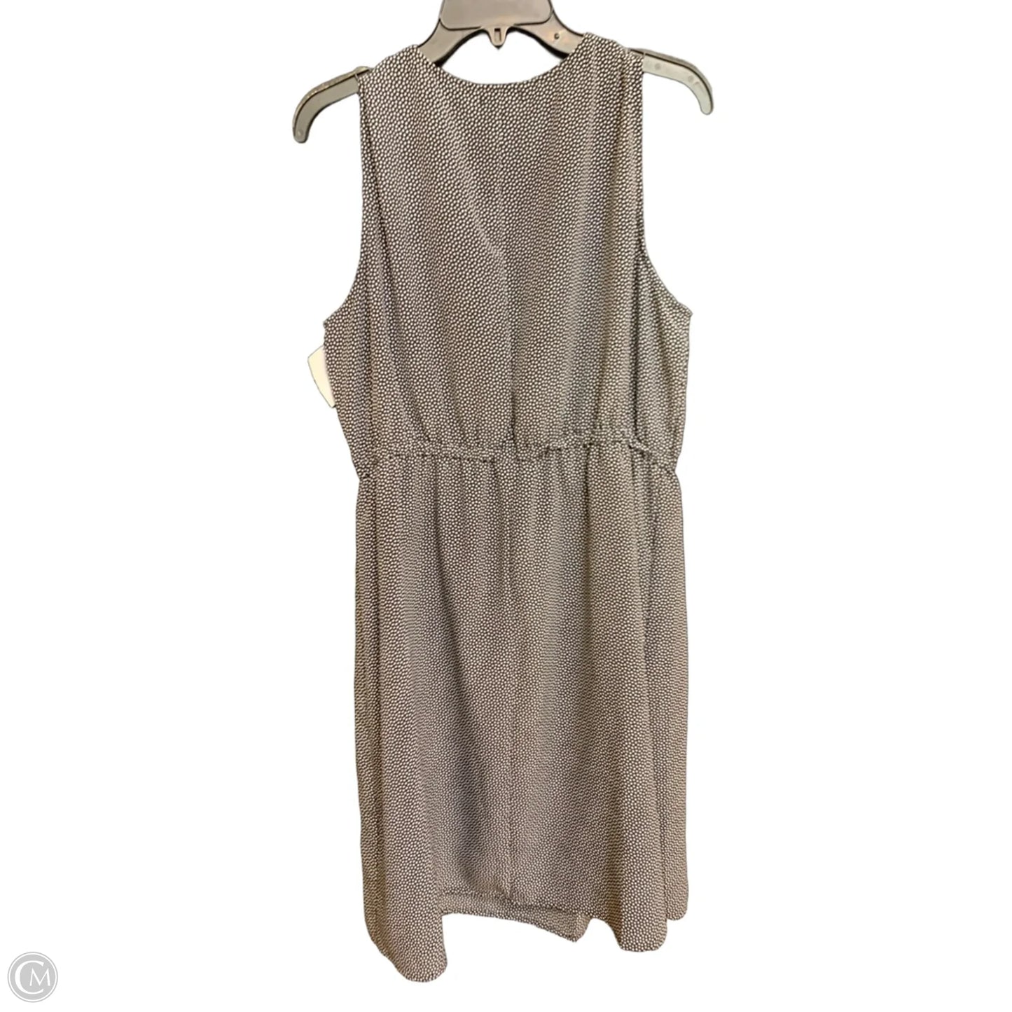Dress Casual Midi By Cmf In Polkadot Pattern, Size: 18