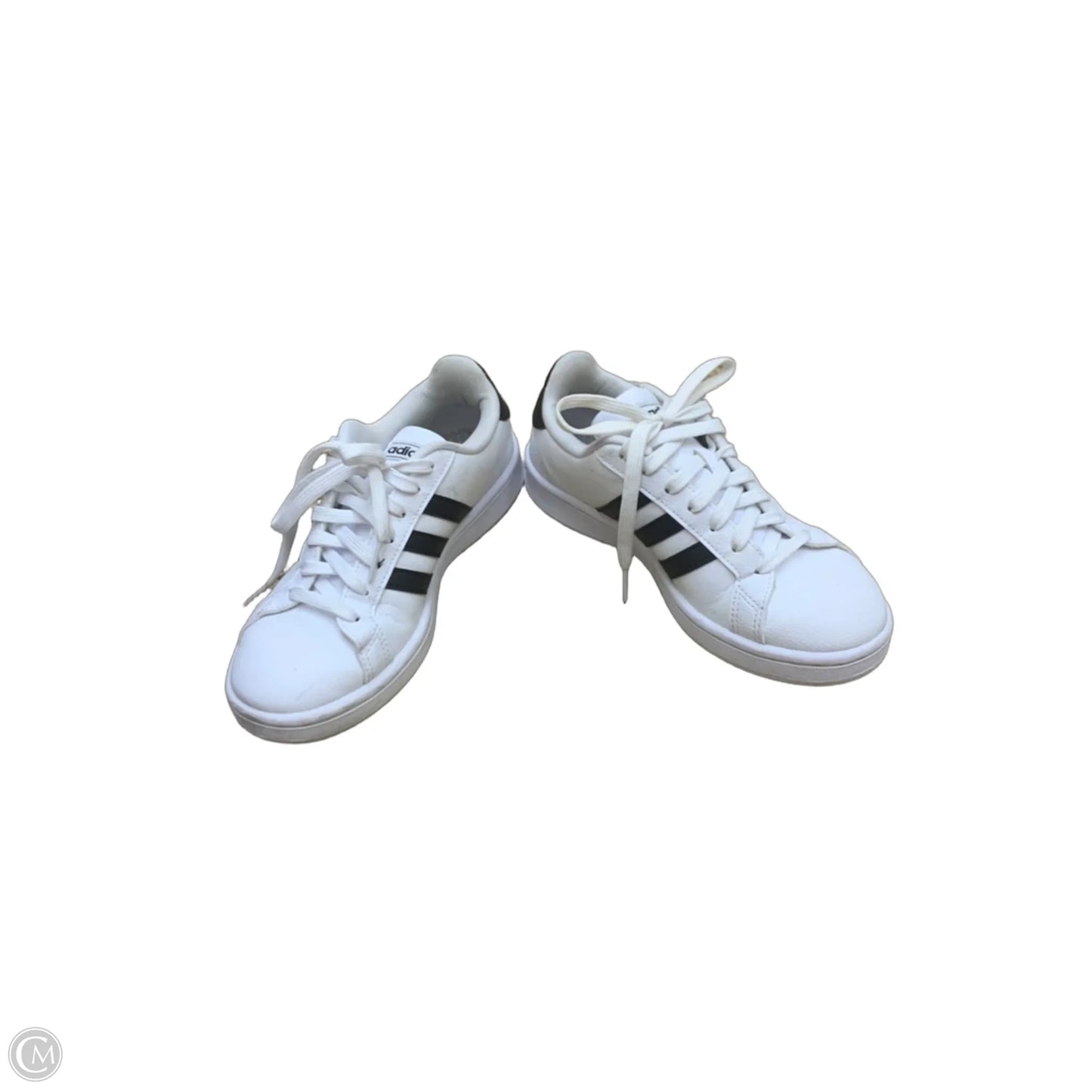 Shoes Sneakers By Adidas In Black & White, Size: 6.5
