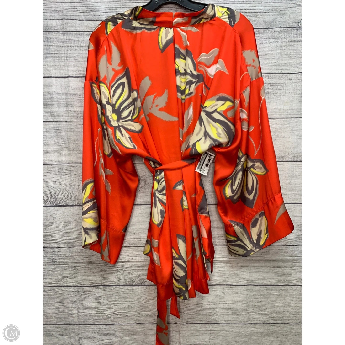 Top Short Sleeve By Cmf In Orange, Size: Xl