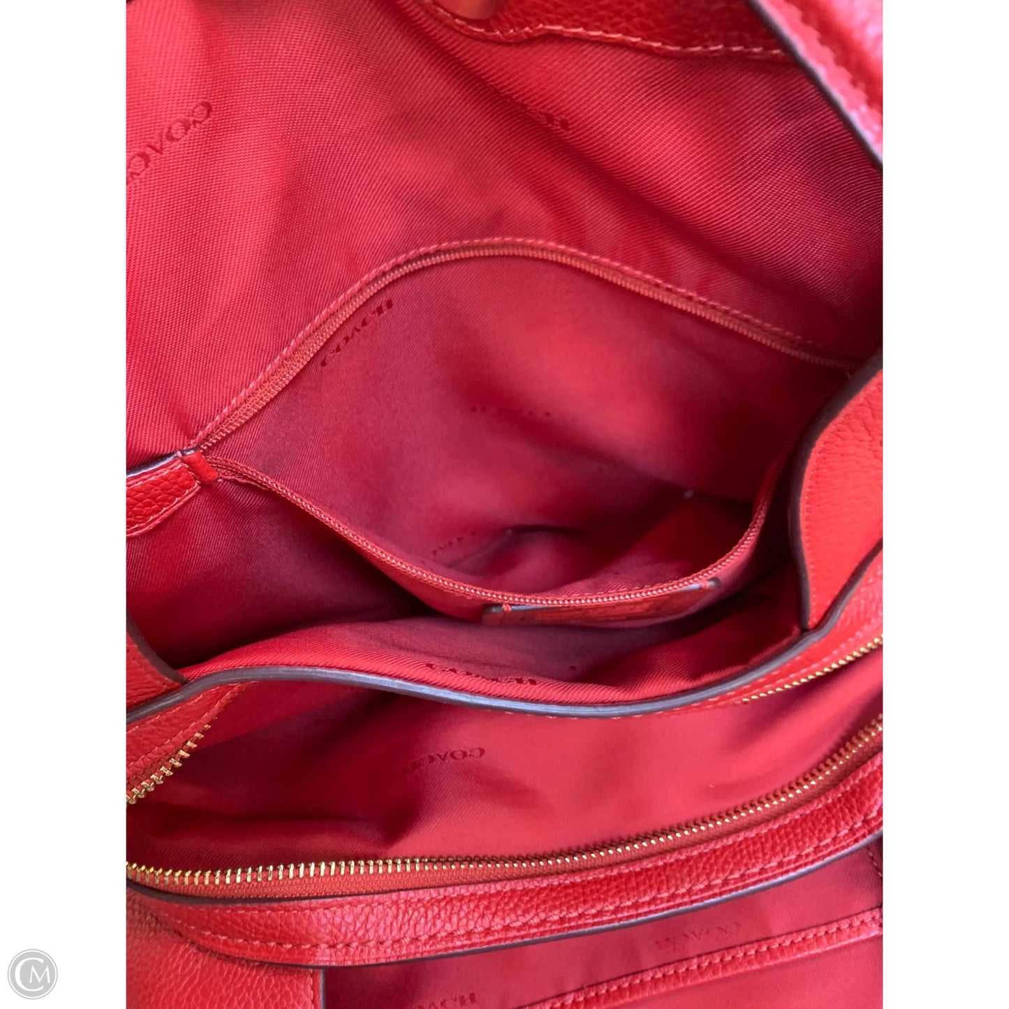 Handbag Designer By Coach, Size: Medium