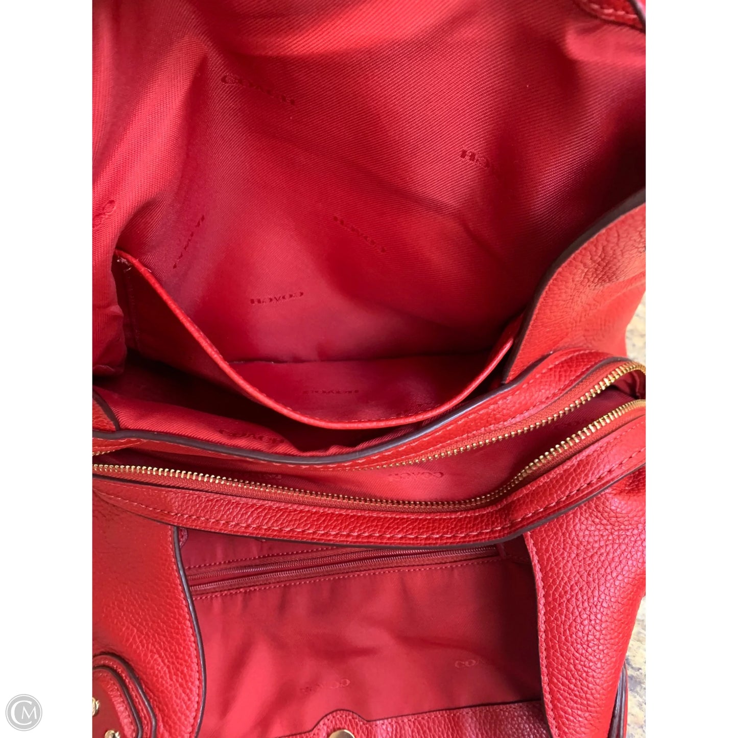 Handbag Designer By Coach, Size: Medium