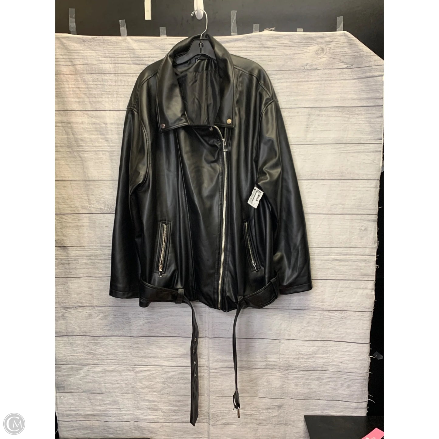 Jacket Other By Asos In Black, Size: 22