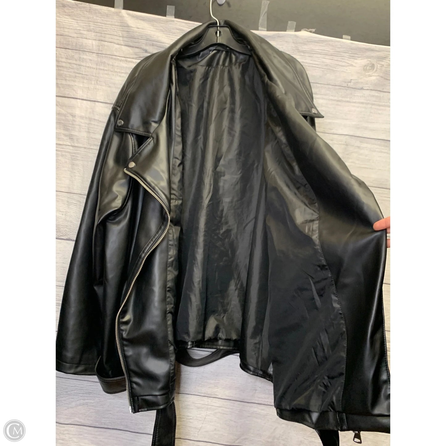 Jacket Other By Asos In Black, Size: 22