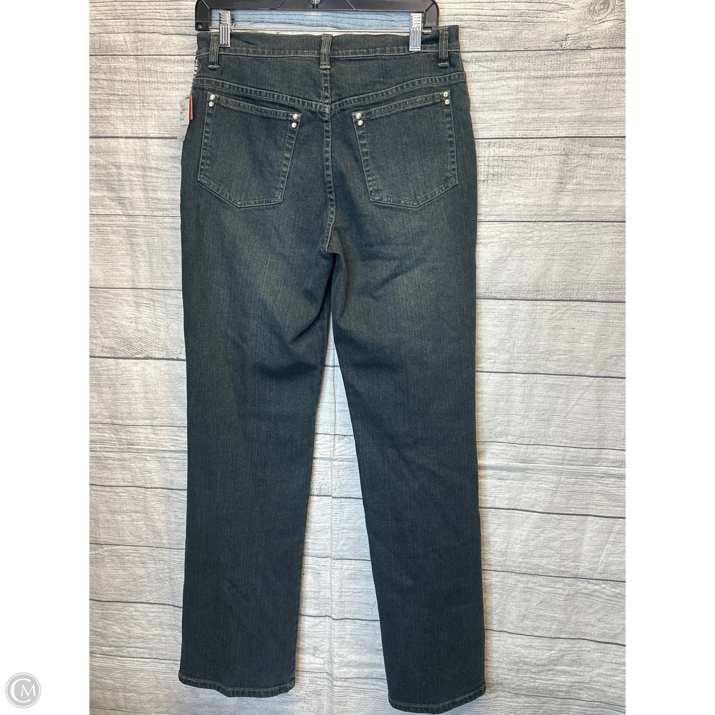 Jeans Skinny By Cristina In Blue Denim, Size: 8