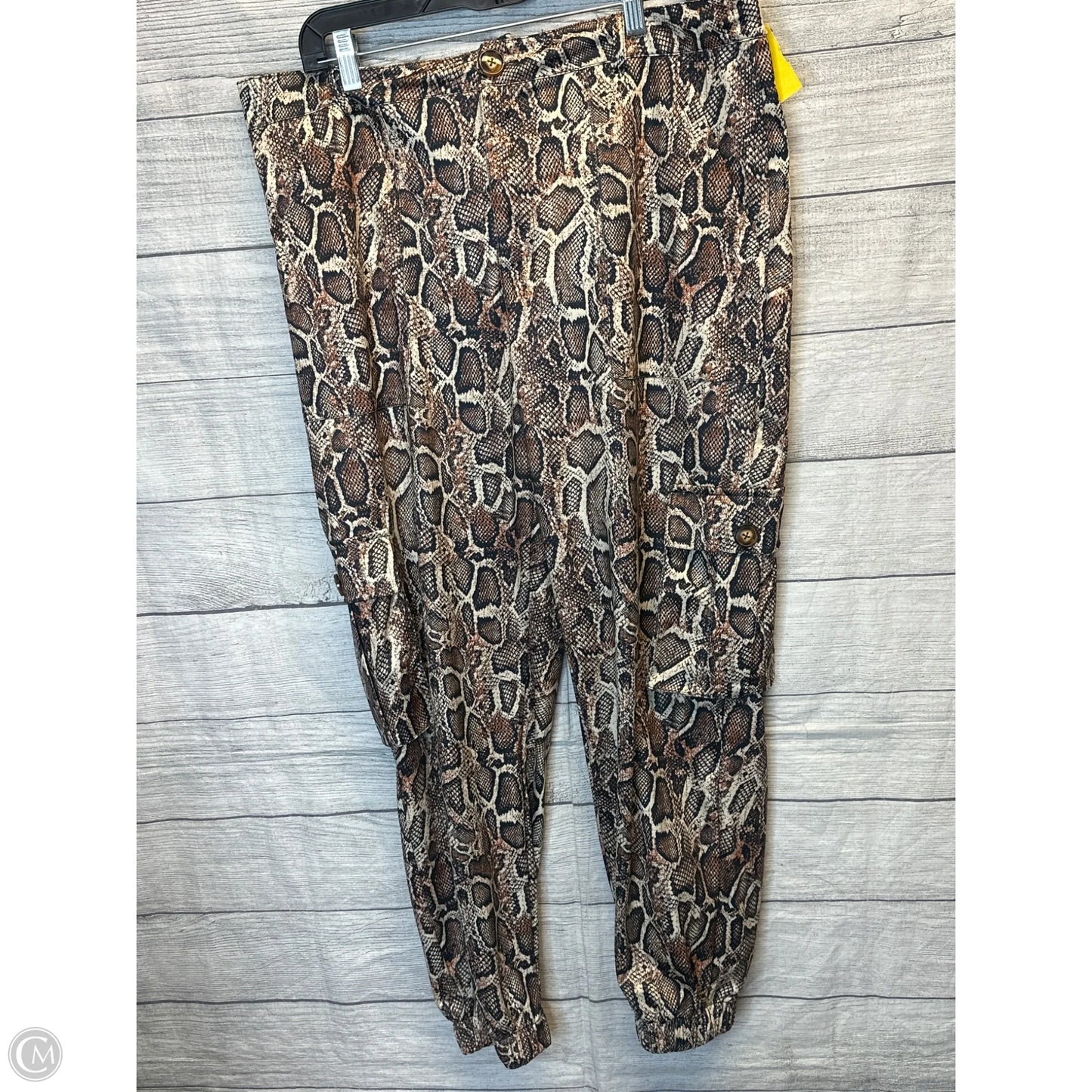 Pants Joggers By Cmf In Animal Print, Size: Xxl
