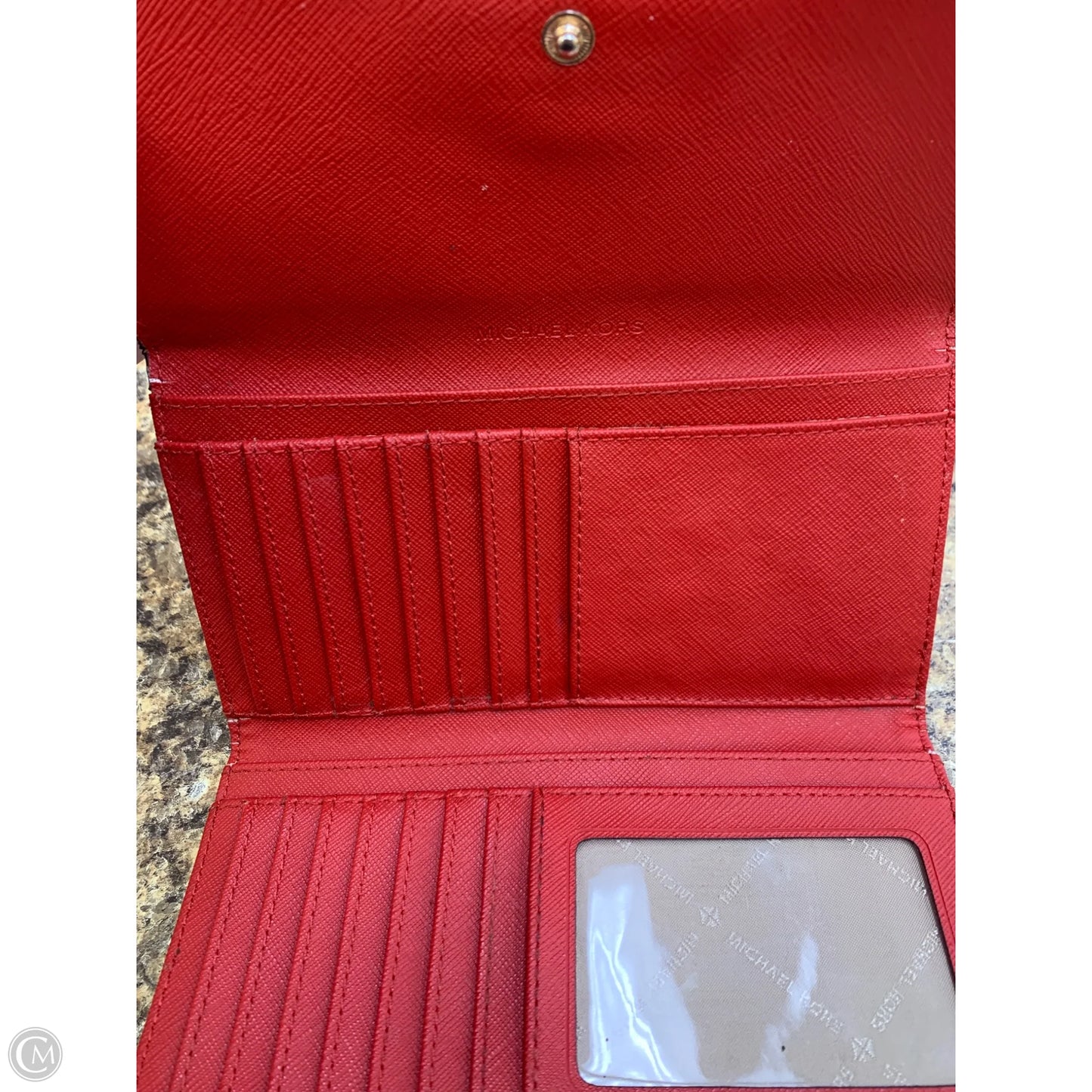 Wallet Leather By Michael By Michael Kors, Size: Medium