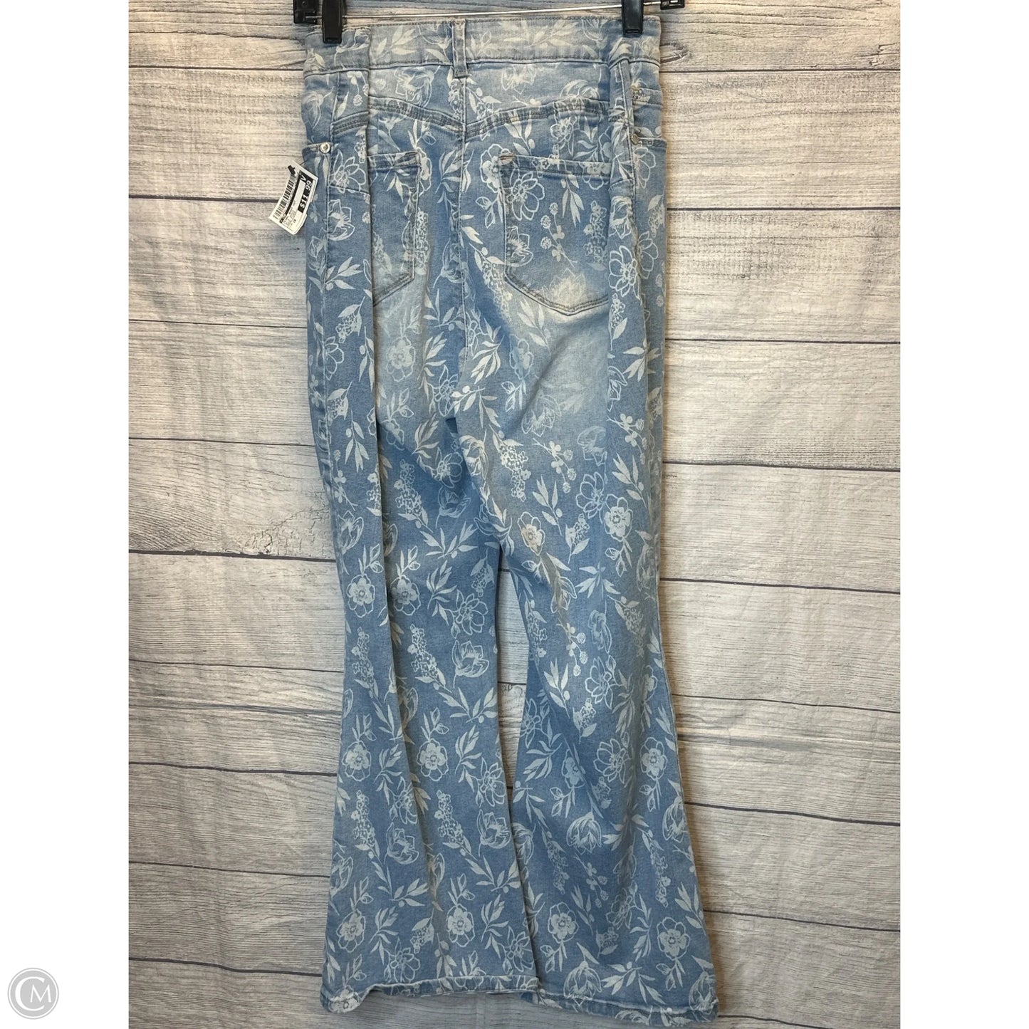 Jeans Boot Cut By Cmf In Blue Denim, Size: 16