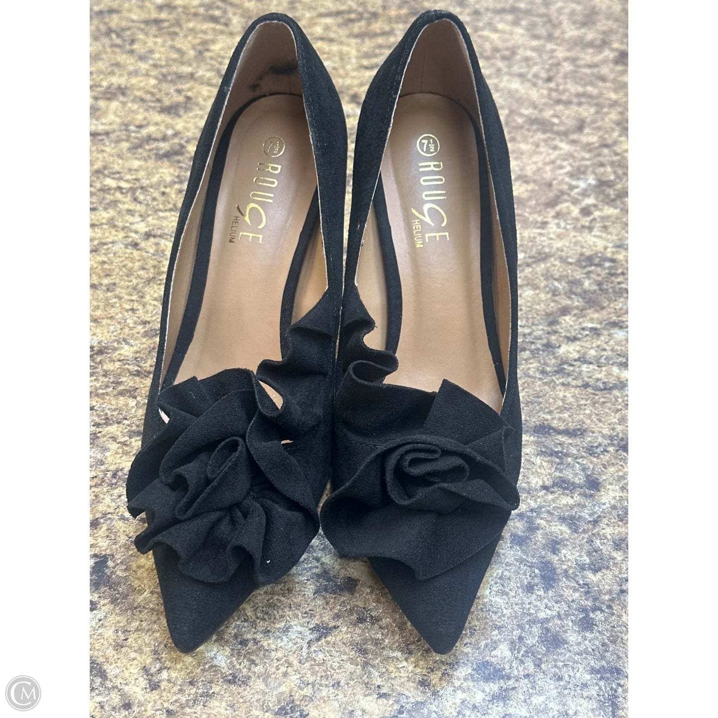 Shoes Heels Stiletto By Rouge In Black, Size: 7.5