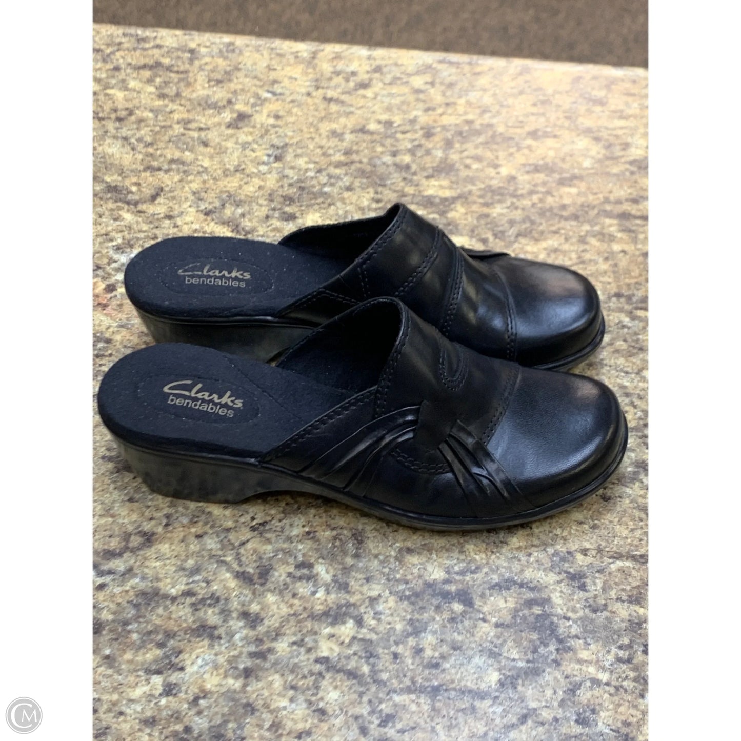 Shoes Flats By Clarks In Blue, Size: 7