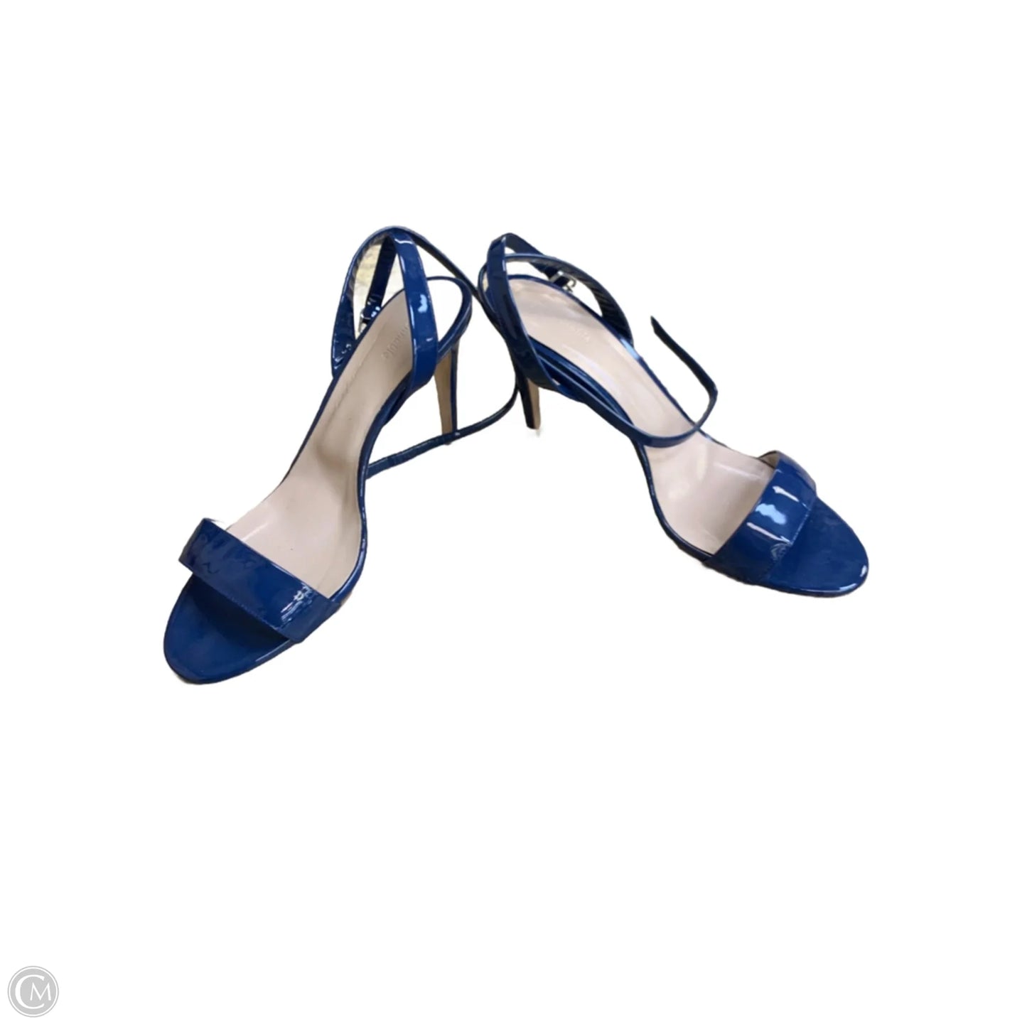 Sandals Designer By Facconnable In Blue, Size: 10