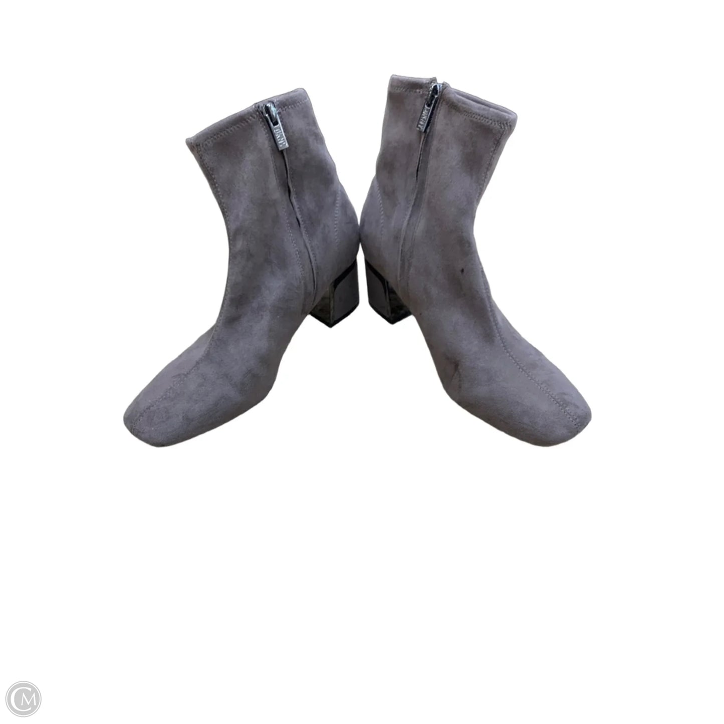 Boots Ankle Heels By Dkny In Mauve, Size: 7.5
