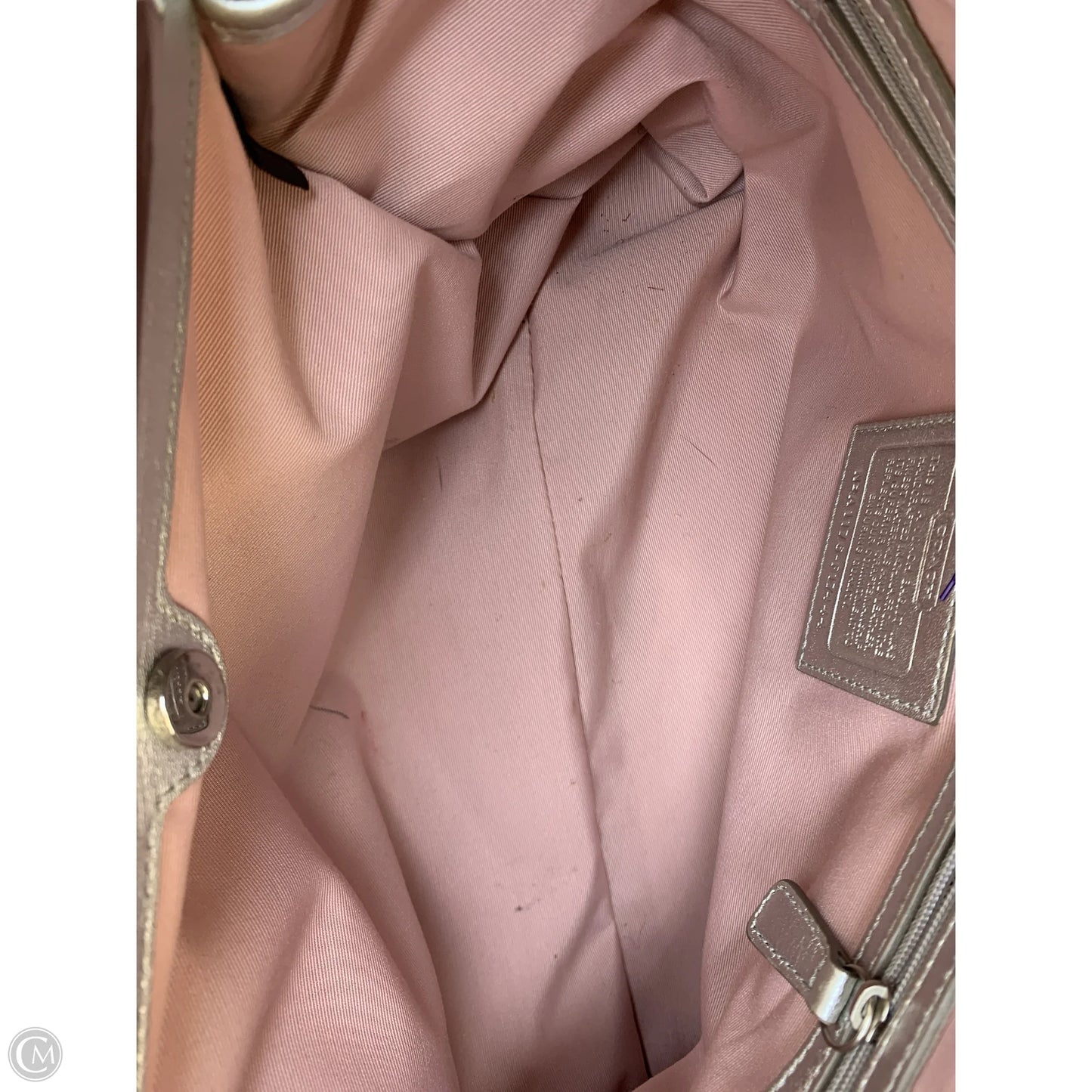 Handbag Designer By Coach Size: Large
