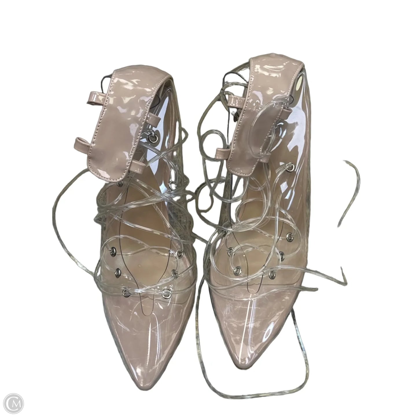 Shoes Heels Stiletto By Shein In Clear, Size: 8