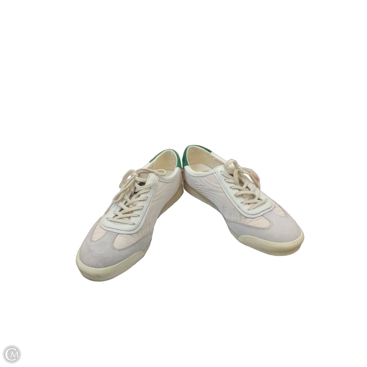 Shoes Sneakers By Sam Edelman In Cream & Green, Size: 8