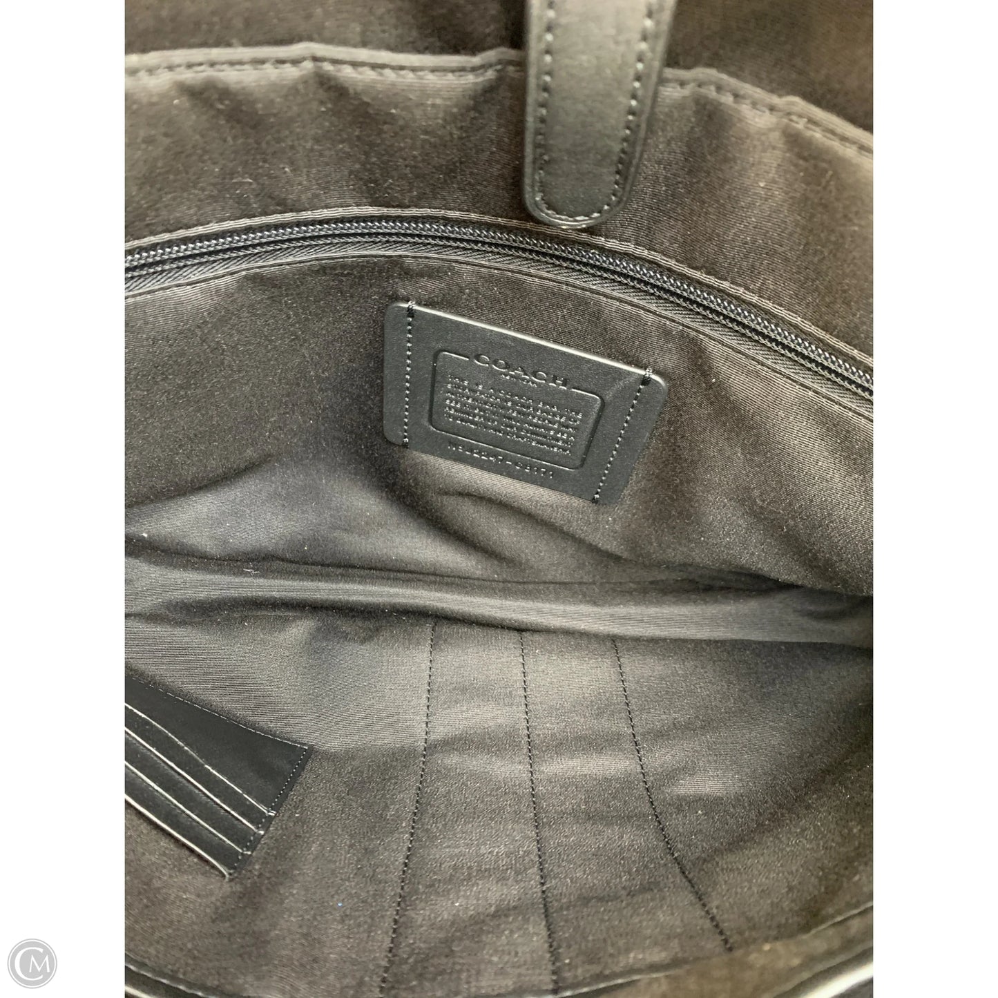 Laptop Bag Designer By Coach, Size: Large