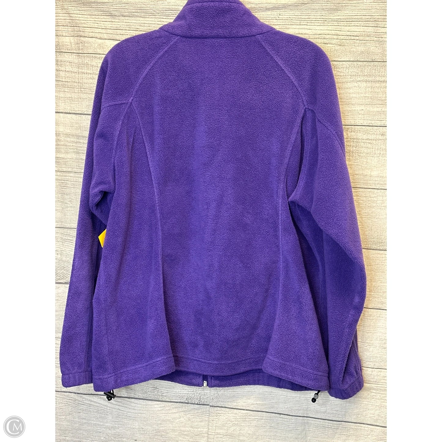 Jacket Fleece By Columbia In Purple, Size: 1x
