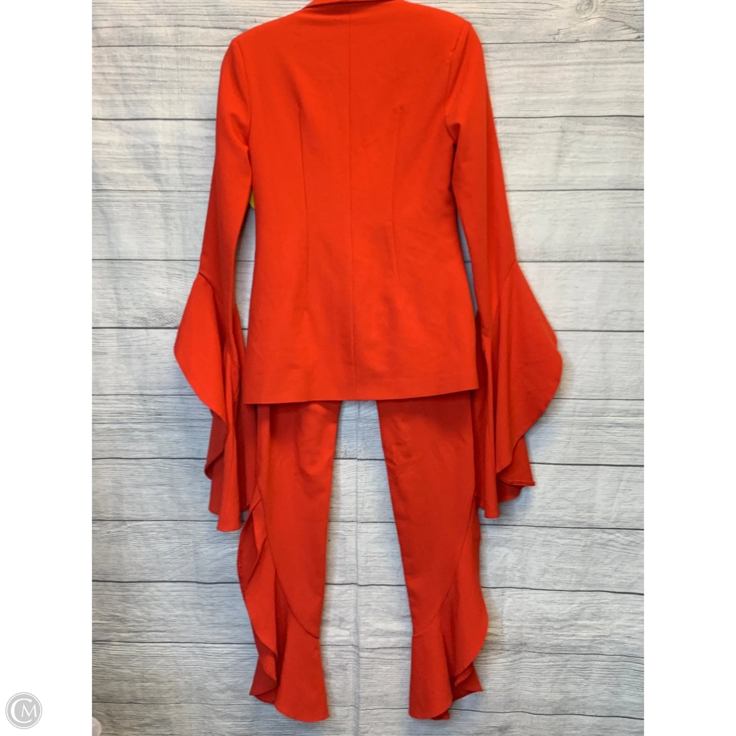 Pants Suit 2pc By Cmf In Red, Size: 0