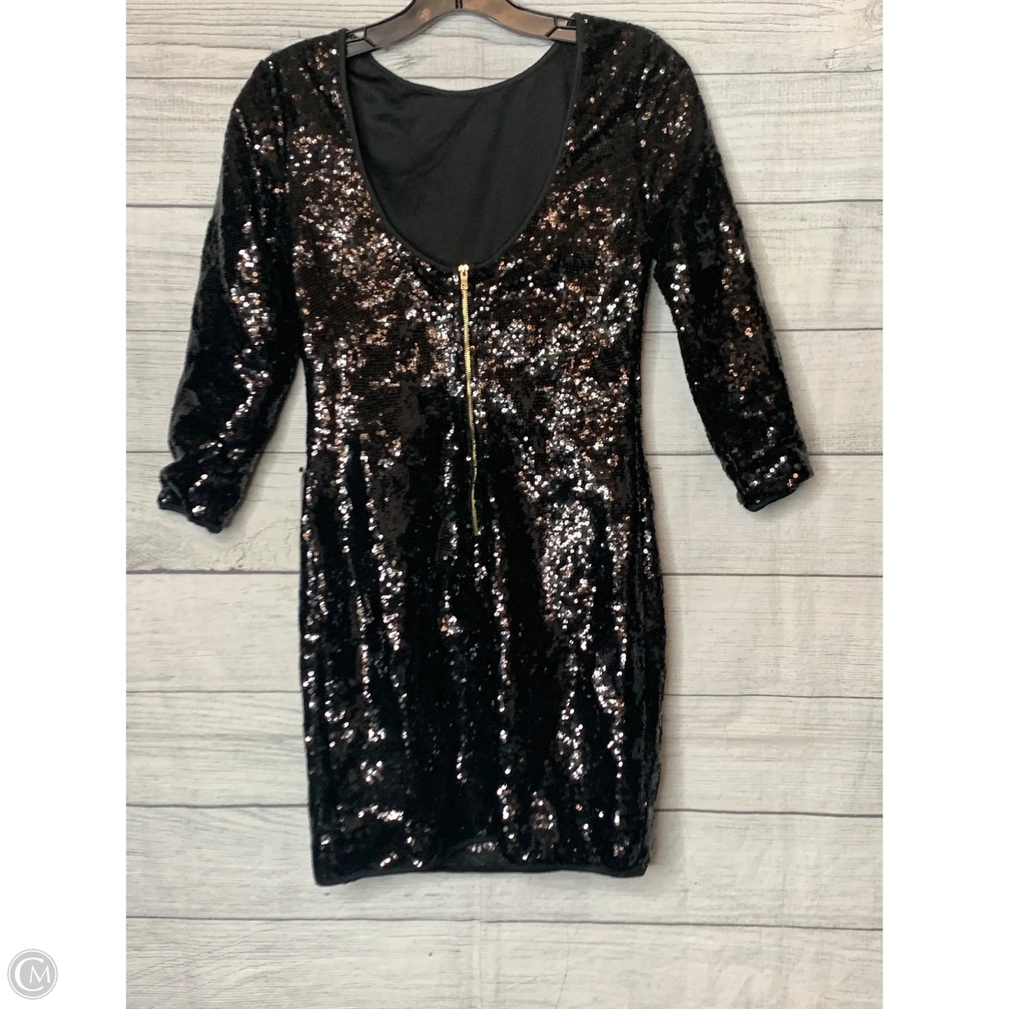 Dress Party Midi By Shinestar In Black, Size: S