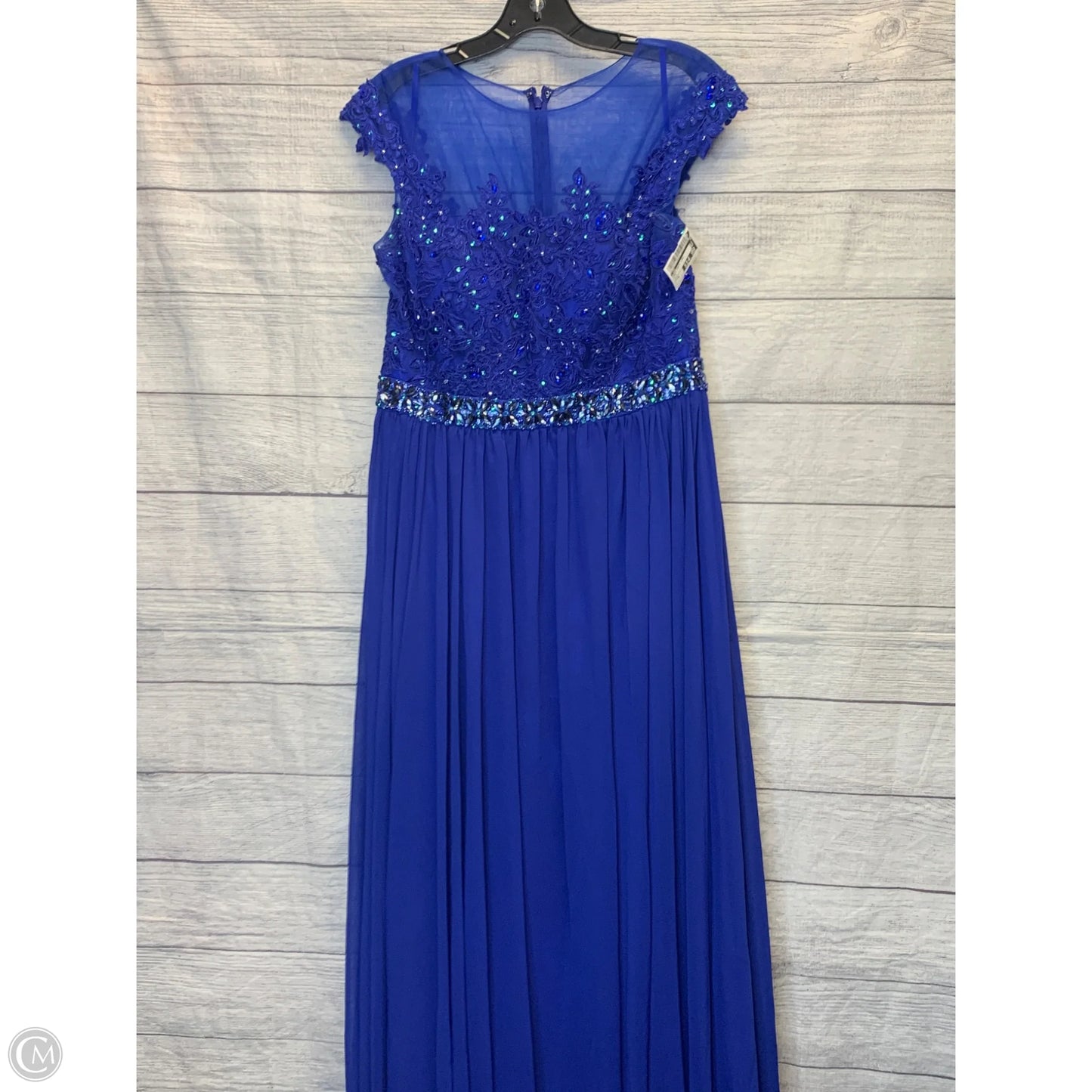 Dress Party Long By Cmf In Blue, Size: Xl