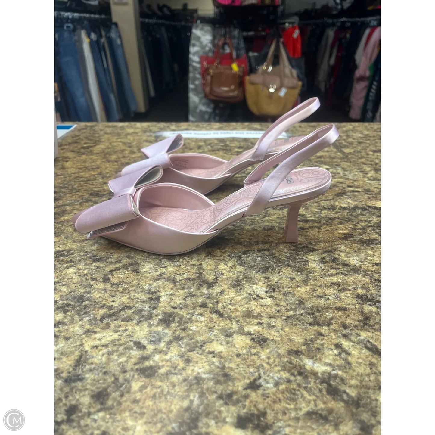 Shoes Heels Kitten By Aldo In Pink, Size: 7