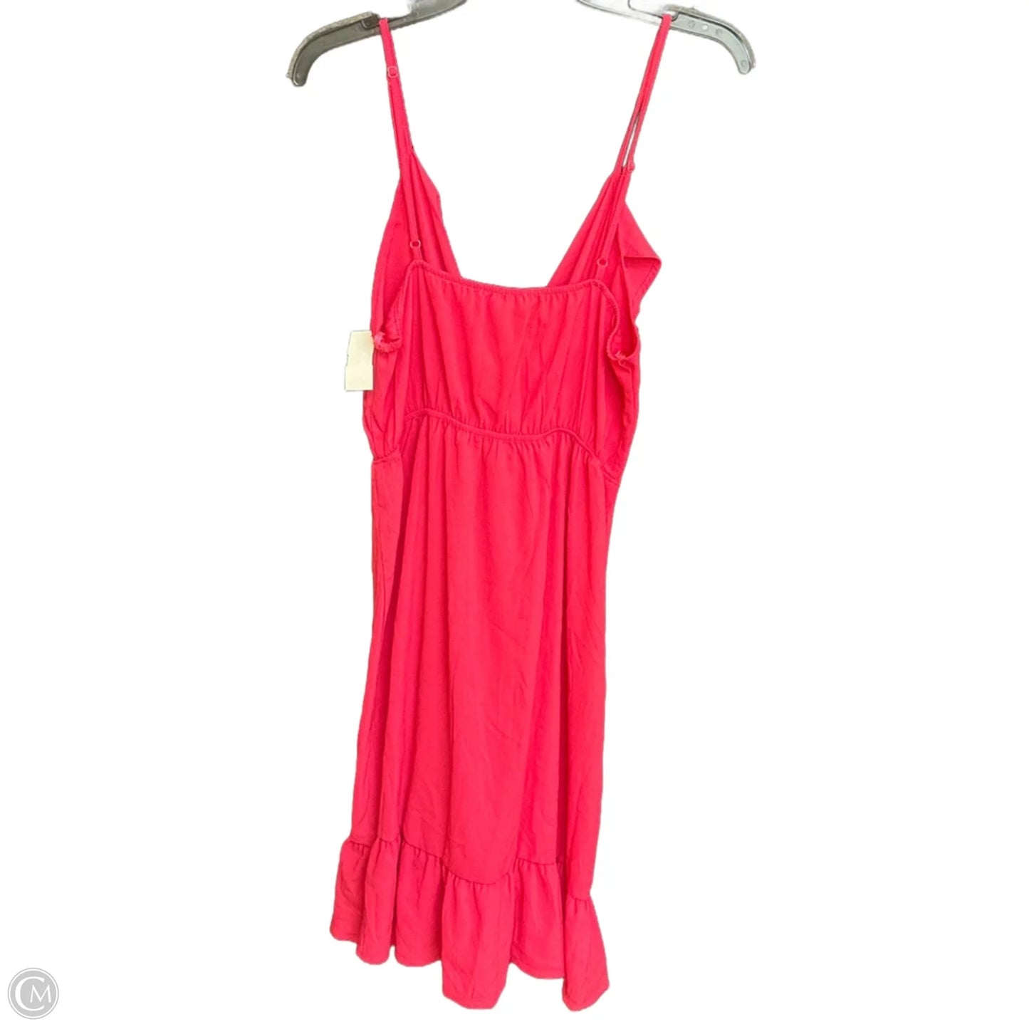 Dress Casual Midi By Monteau In Pink, Size: Xl