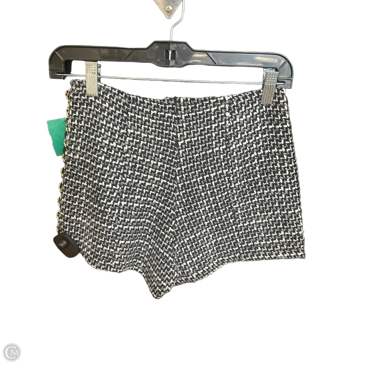 Shorts By Mustard Seed In Black & White, Size: S