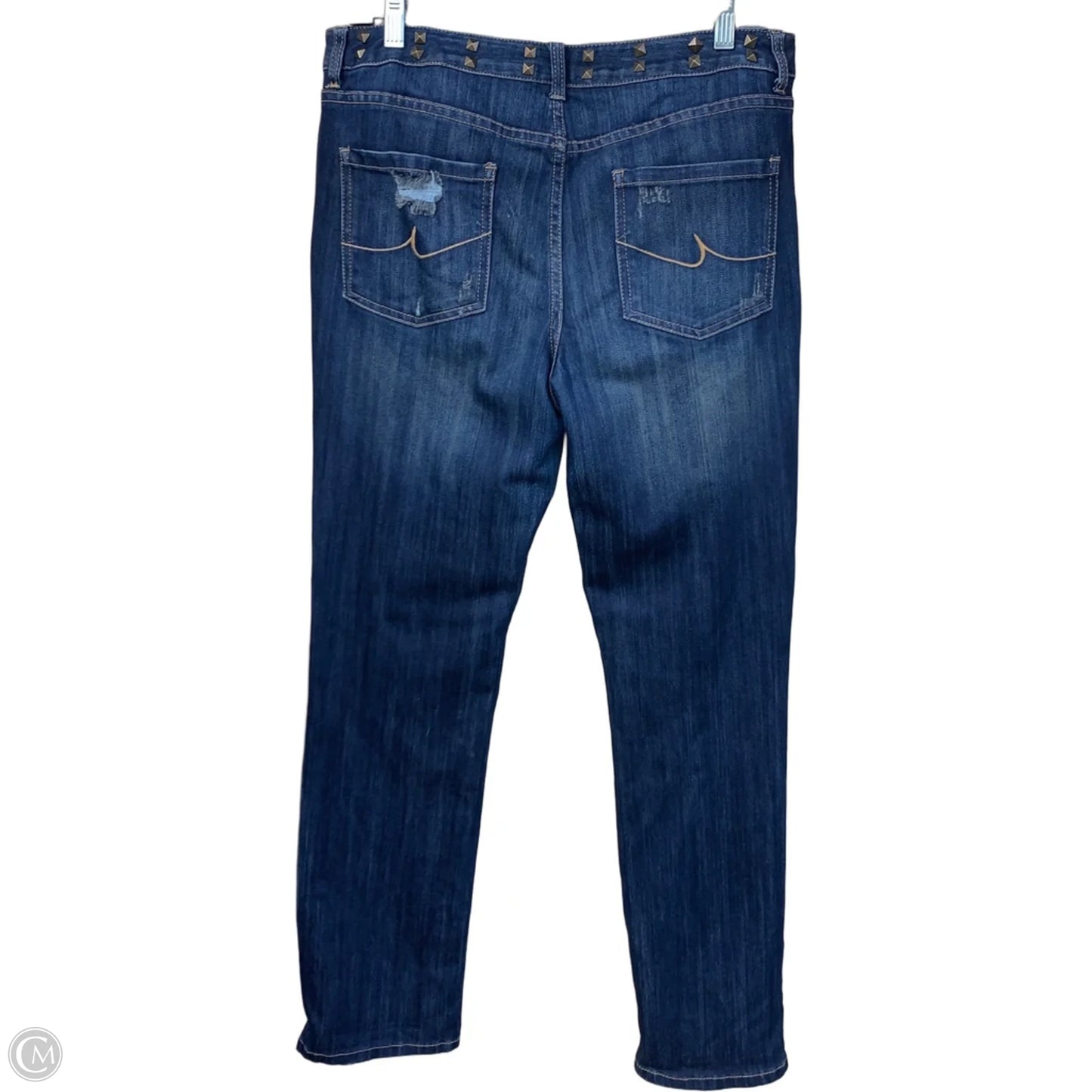 Jeans Straight By Inc In Blue Denim, Size: 10