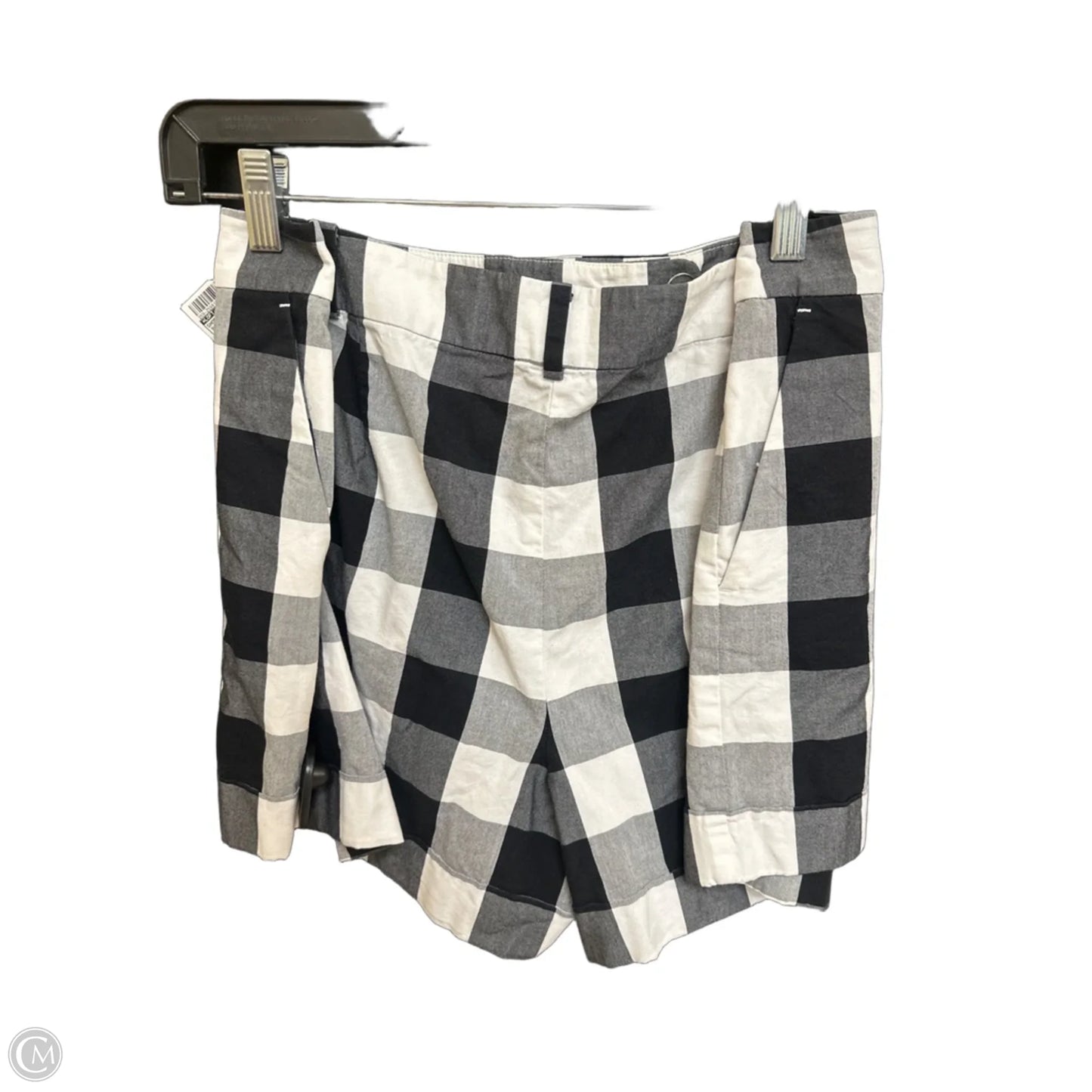 Shorts By Loft In Black & White, Size: 14