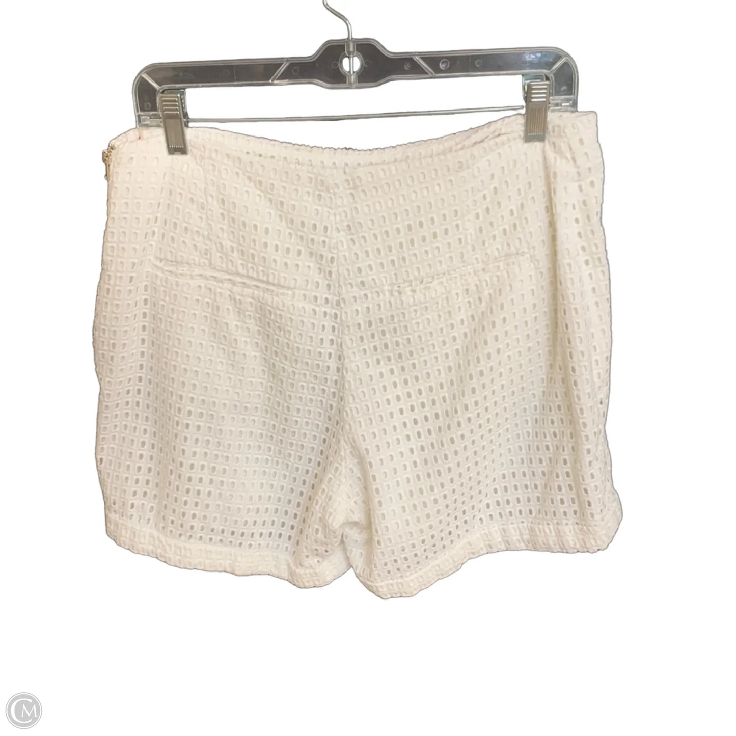 Shorts By H&m In Ivory, Size: 12