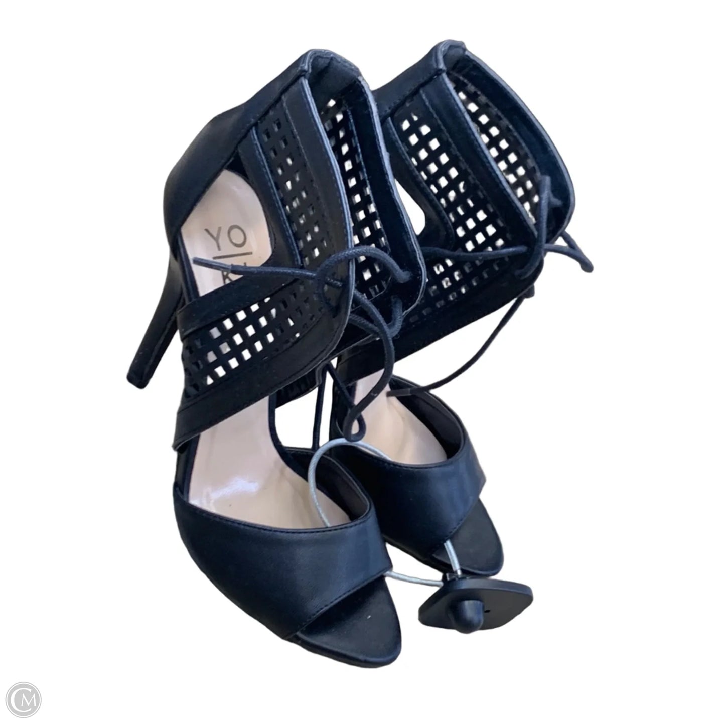 Shoes Heels Stiletto By Yoki In Black, Size: 6