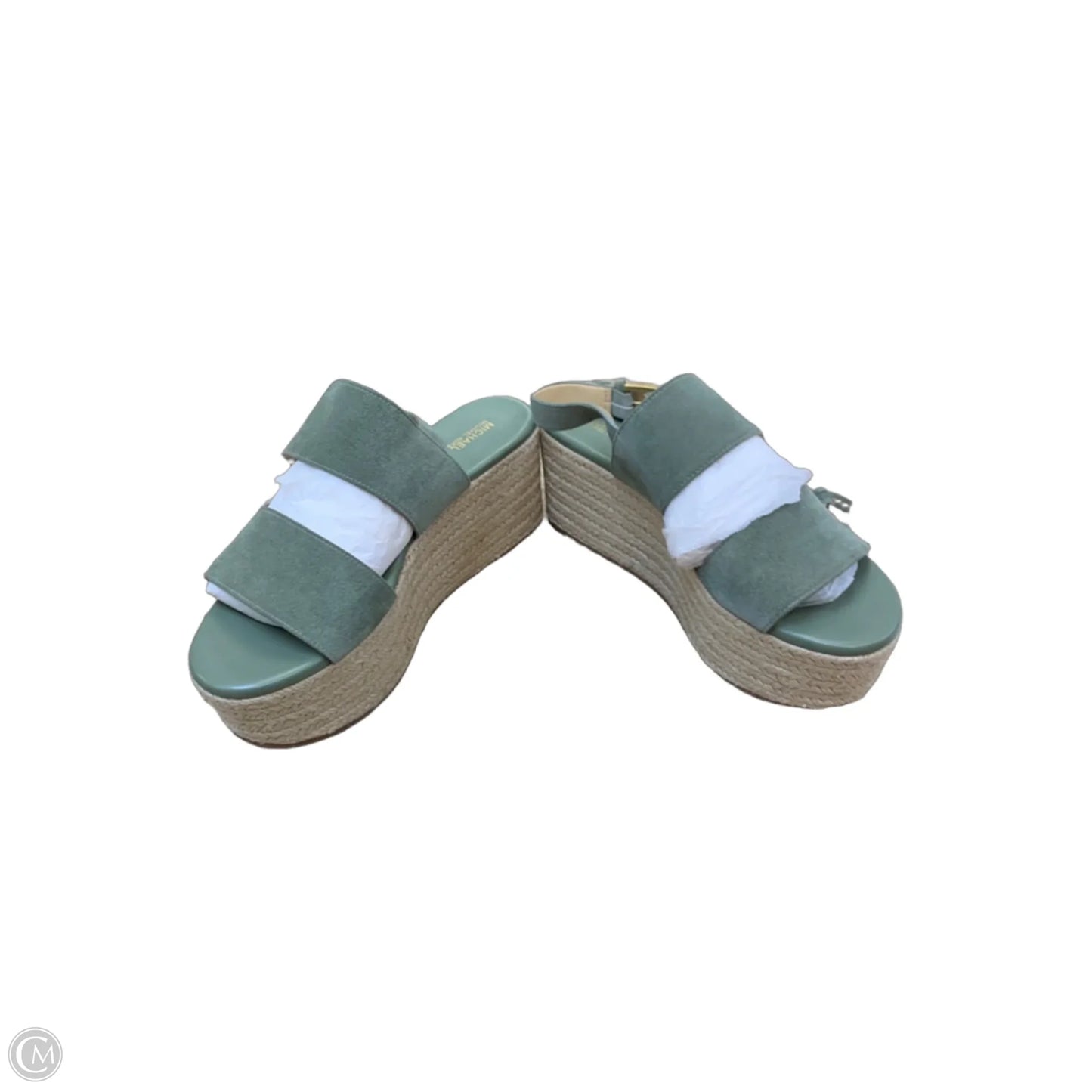 Shoes Heels Platform By Michael By Michael Kors In Green, Size: 9