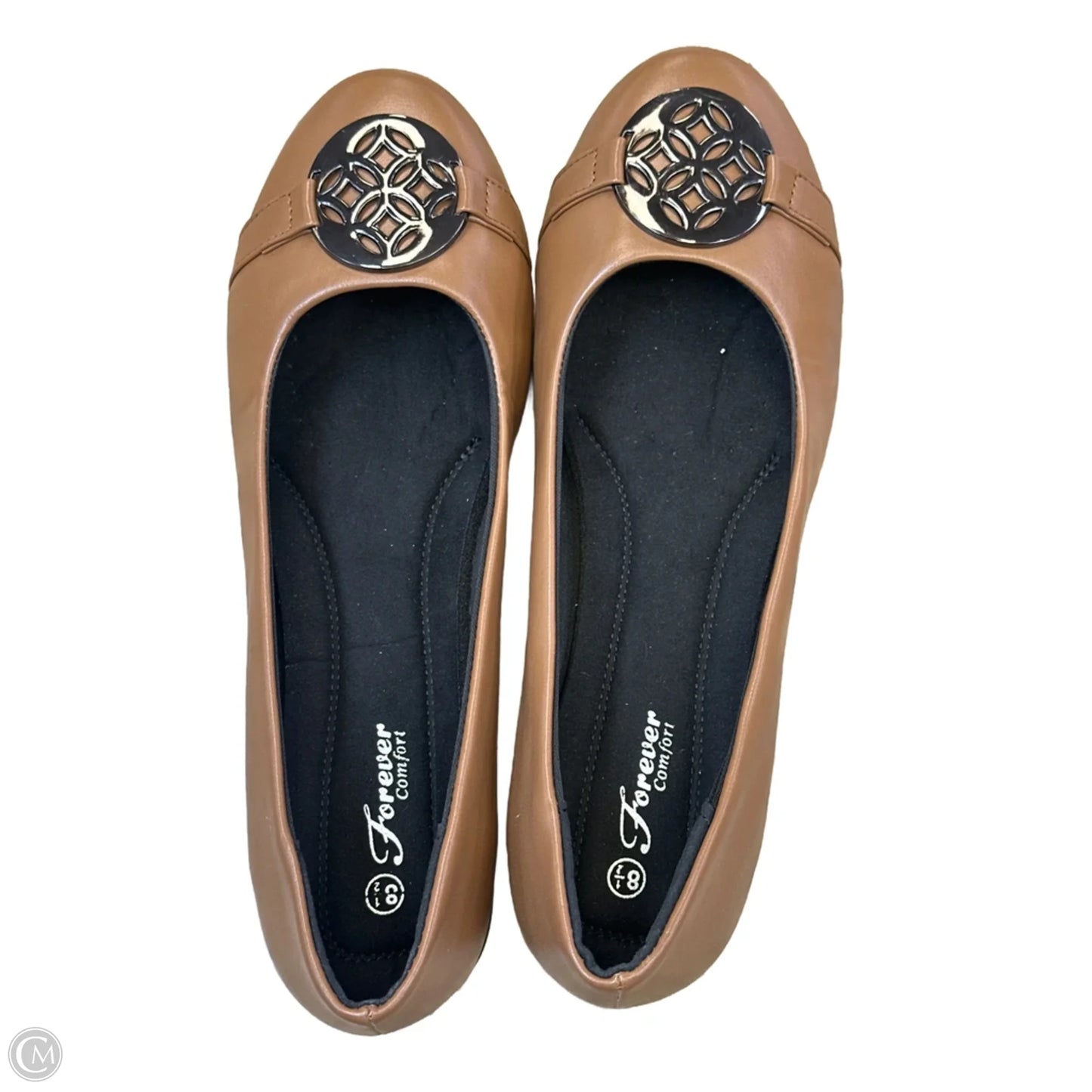 Shoes Flats By Cmf In Brown, Size: 8.5