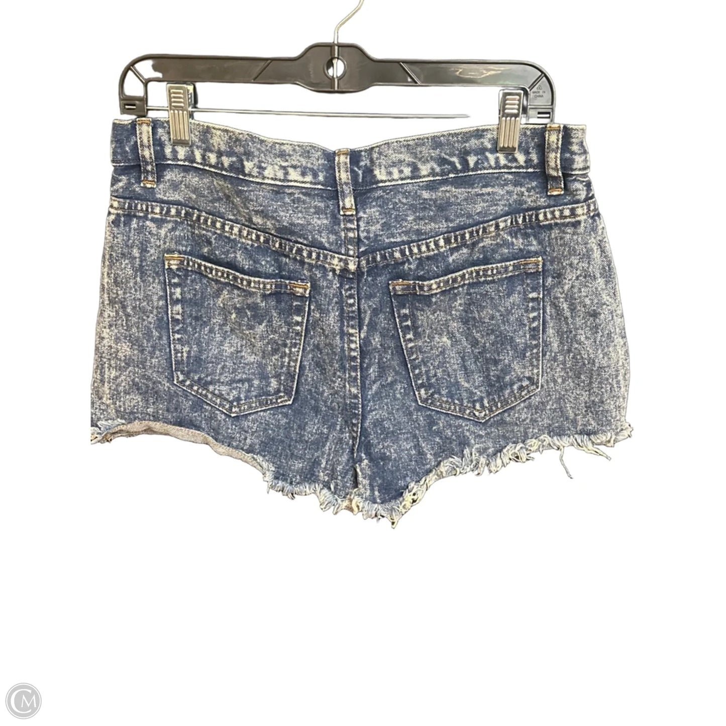 Shorts By Cmf In Blue Denim, Size: M