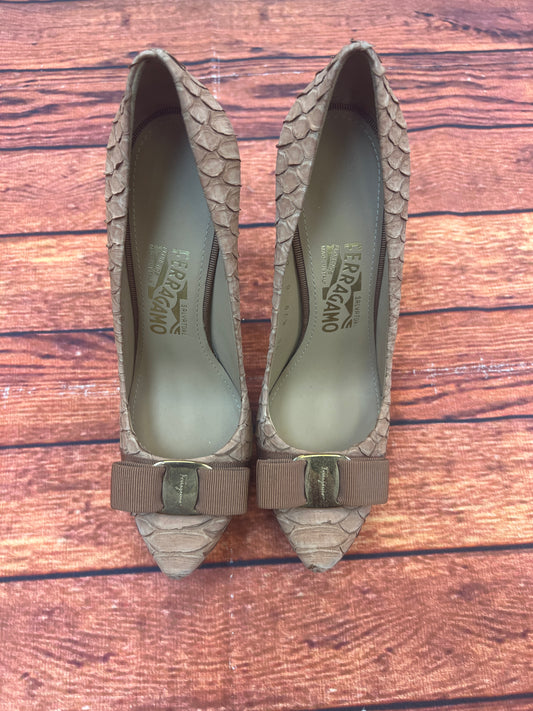 Shoes Heels Stiletto By Ferragamo  Size: 8