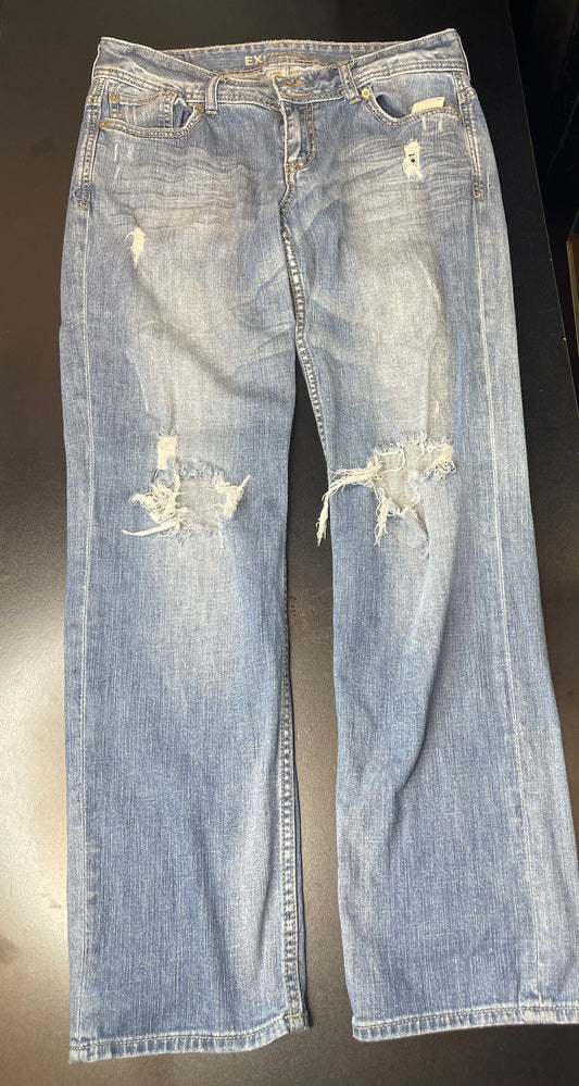 Jeans Relaxed/boyfriend By Express  Size: 8
