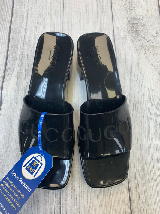 Sandals Heels Block By Gucci  Size: 10