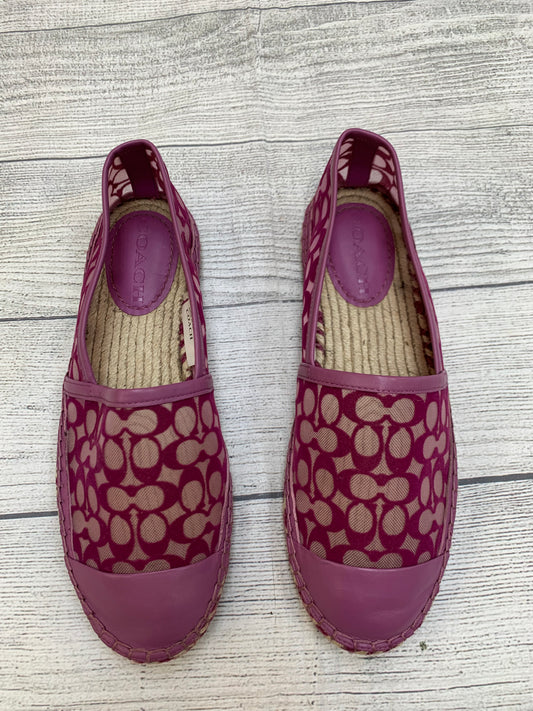 Shoes Flats By Coach  Size: 10