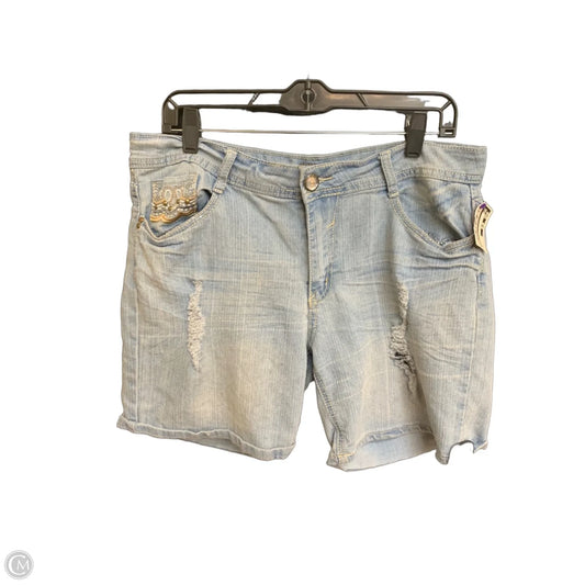 Shorts By Dots In Blue Denim, Size: 12