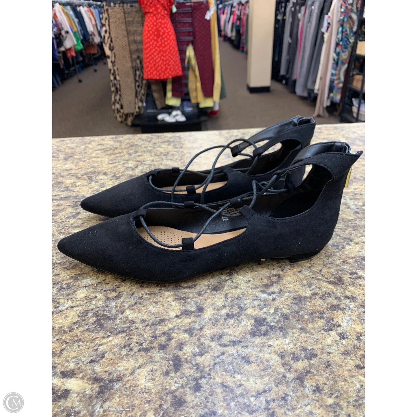Shoes Flats By Comfortview In Black, Size: 9.5