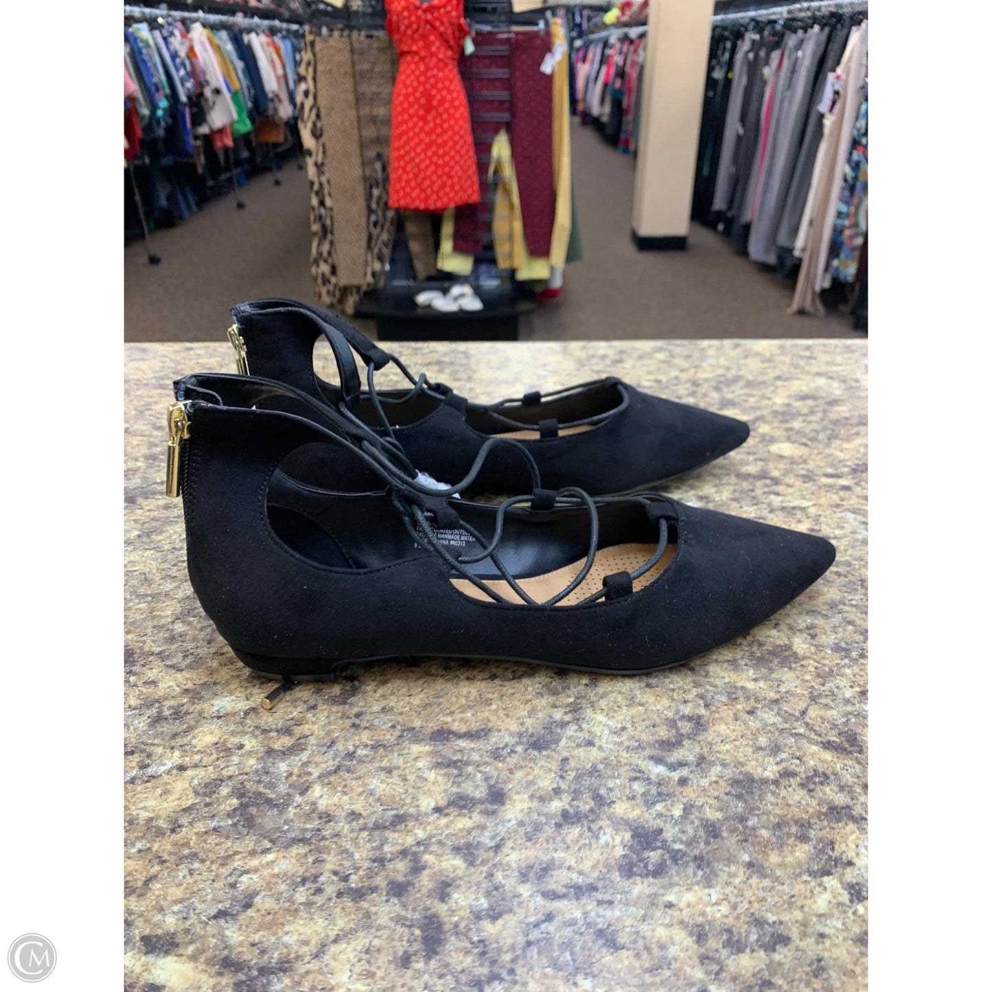 Shoes Flats By Comfortview In Black, Size: 9.5