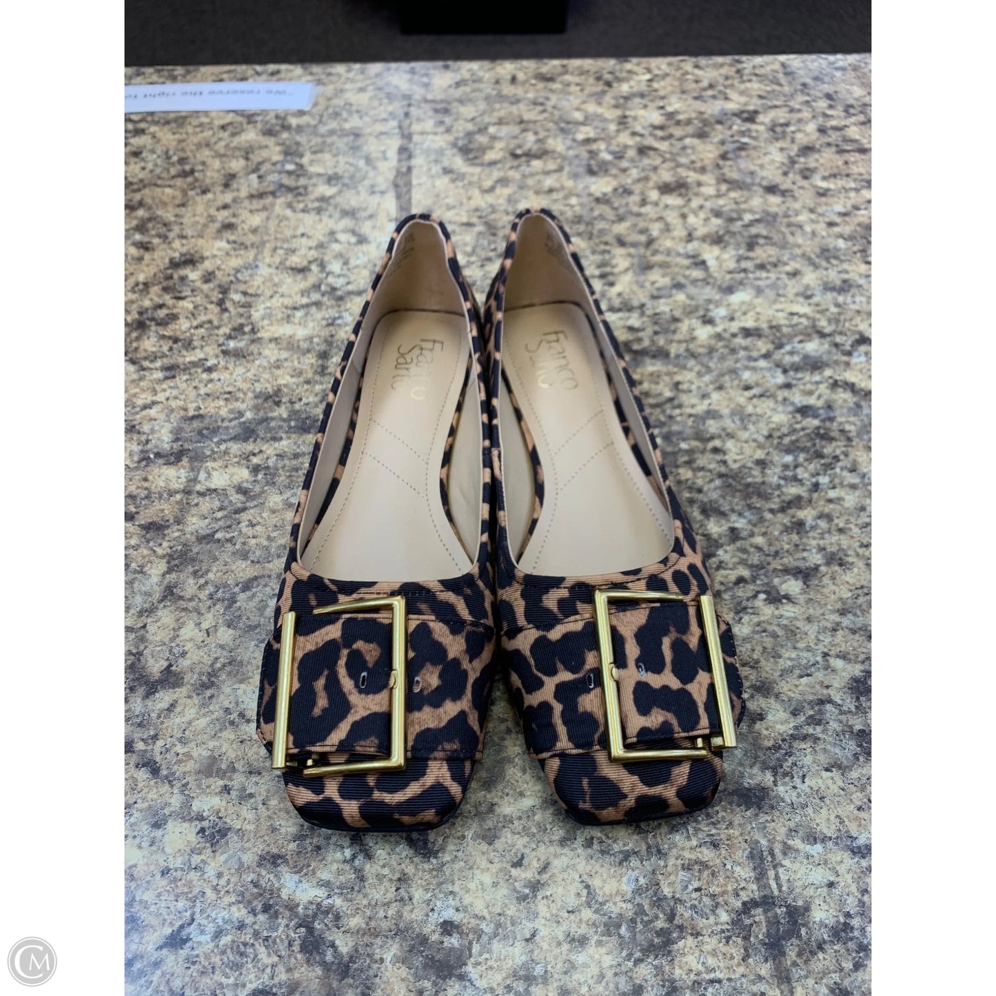 Shoes Flats By Franco Sarto In Animal Print, Size: 9