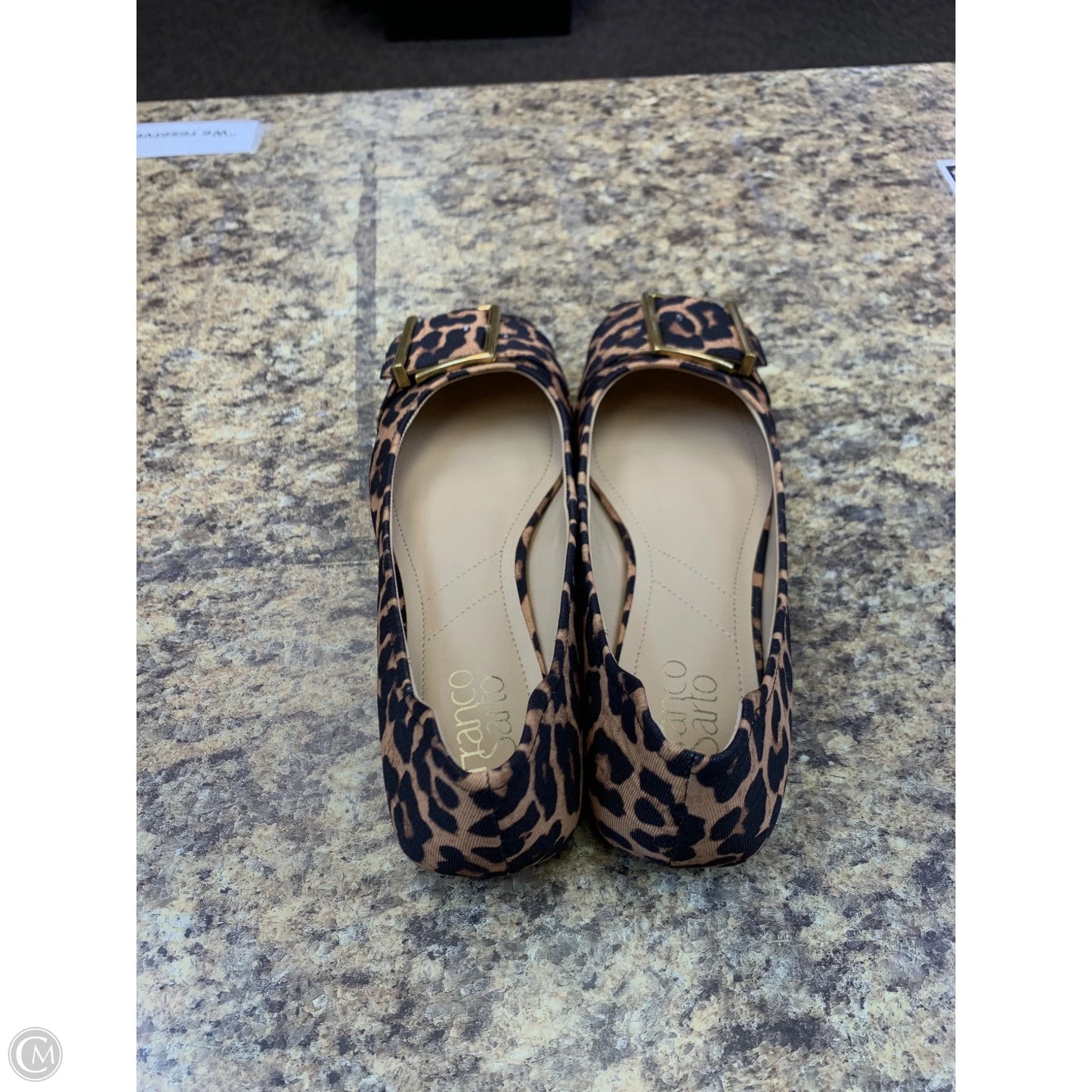Shoes Flats By Franco Sarto In Animal Print, Size: 9