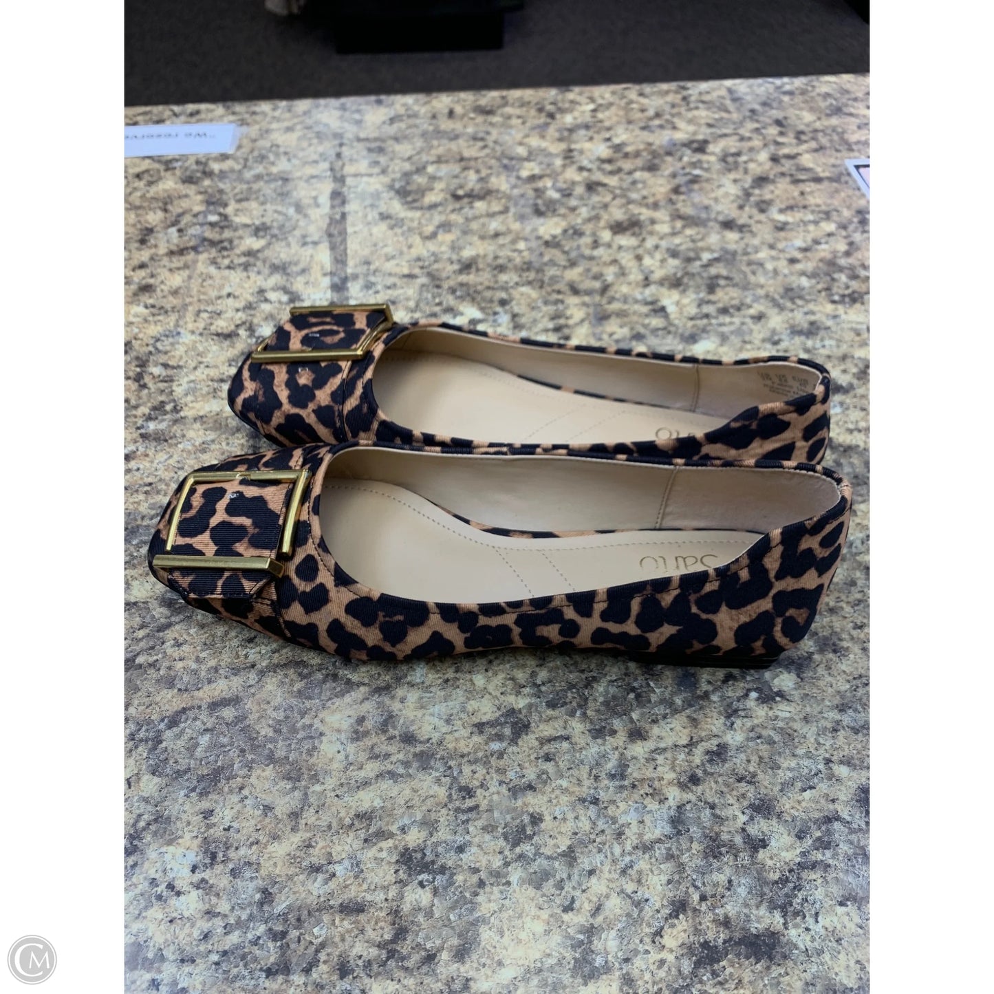 Shoes Flats By Franco Sarto In Animal Print, Size: 9