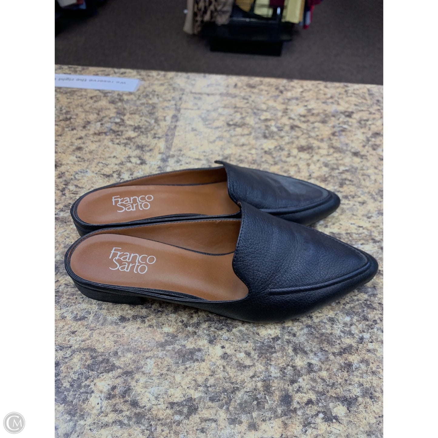 Shoes Flats By Franco Sarto In Black, Size: 9.5