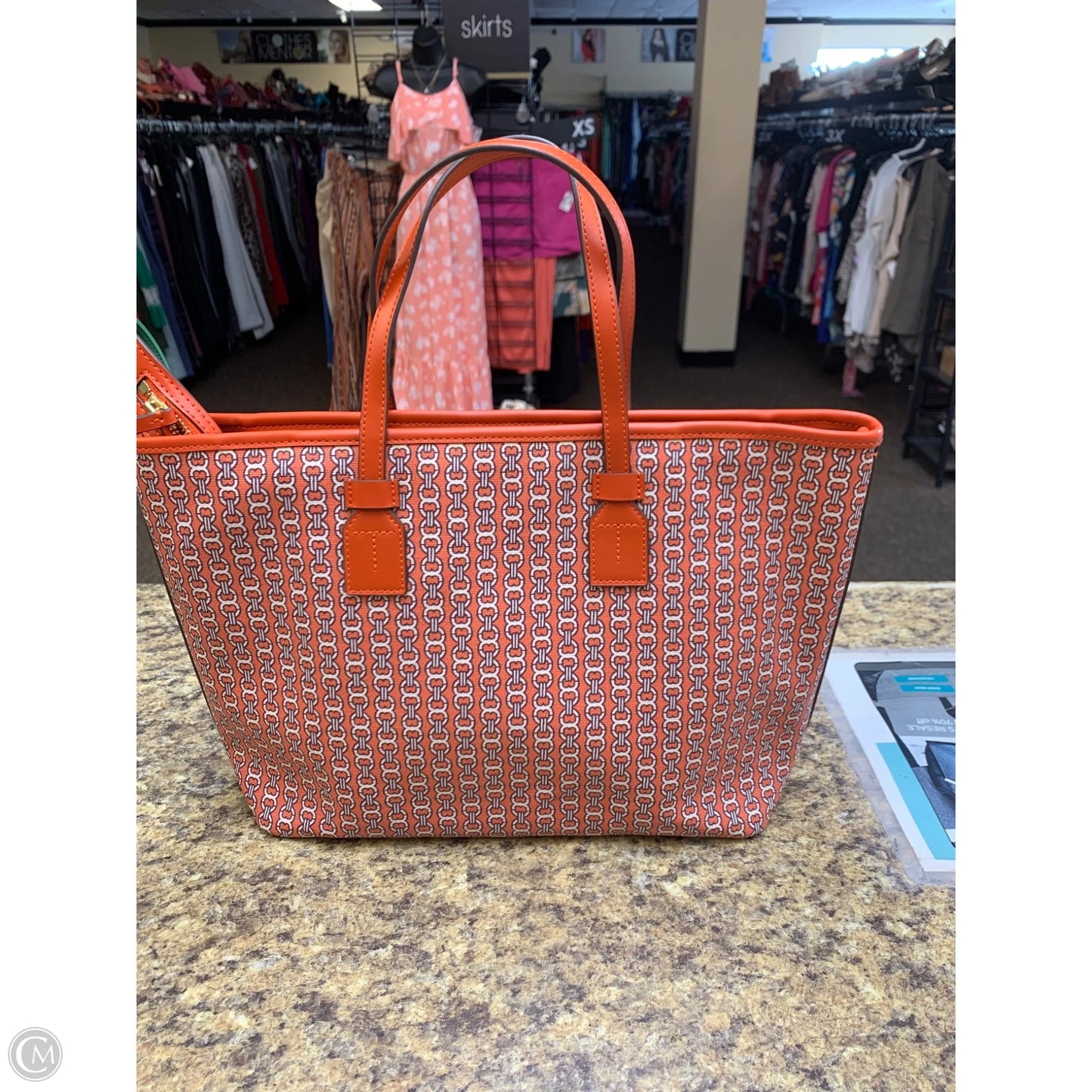 Handbag Designer By Tory Burch, Size: Medium