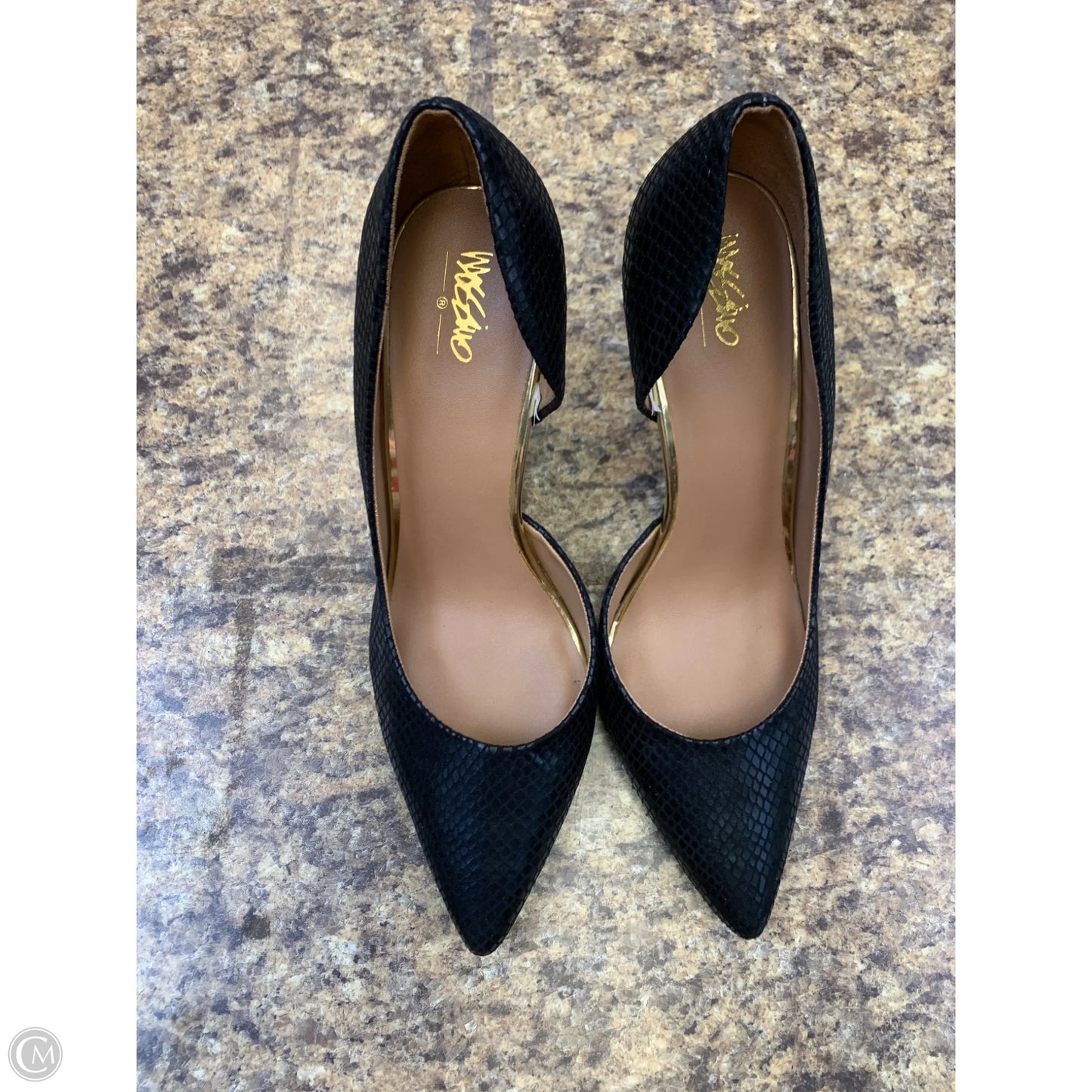 Shoes Heels Stiletto By Mossimo In Black, Size: 10